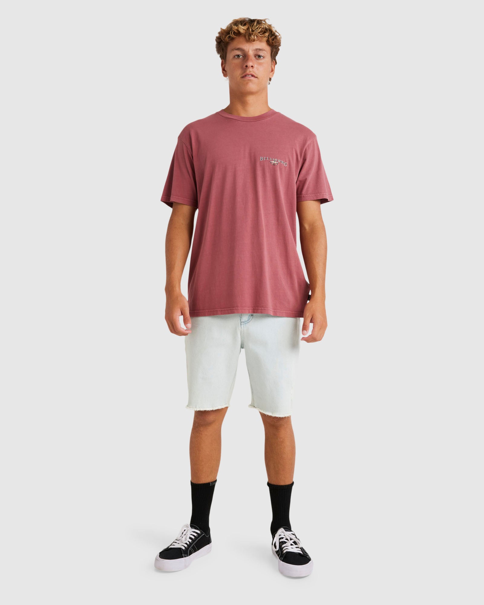 Mens Crossboards Wave Washed T-Shirt