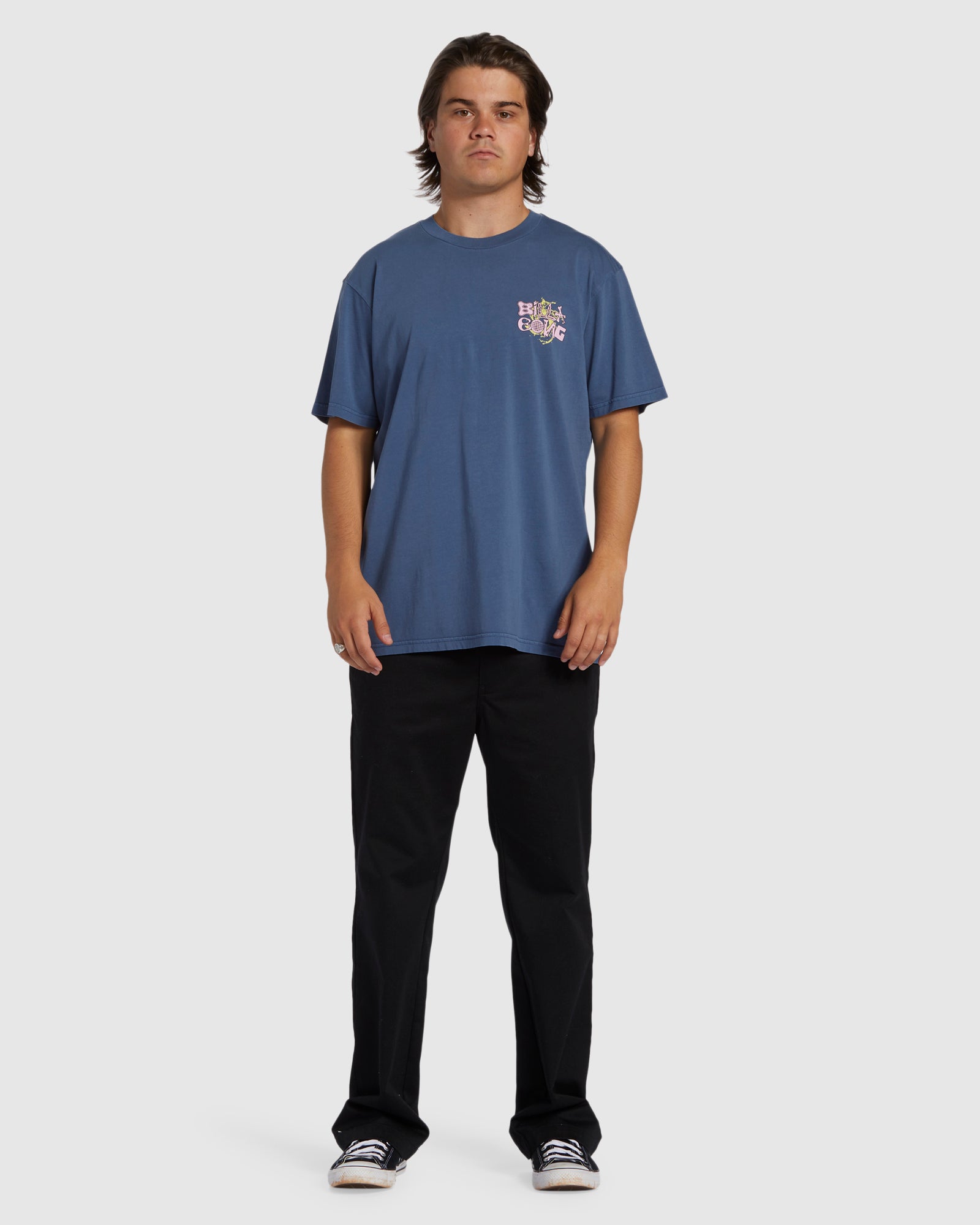 Mens High Tide Wave Wash T-Shirt