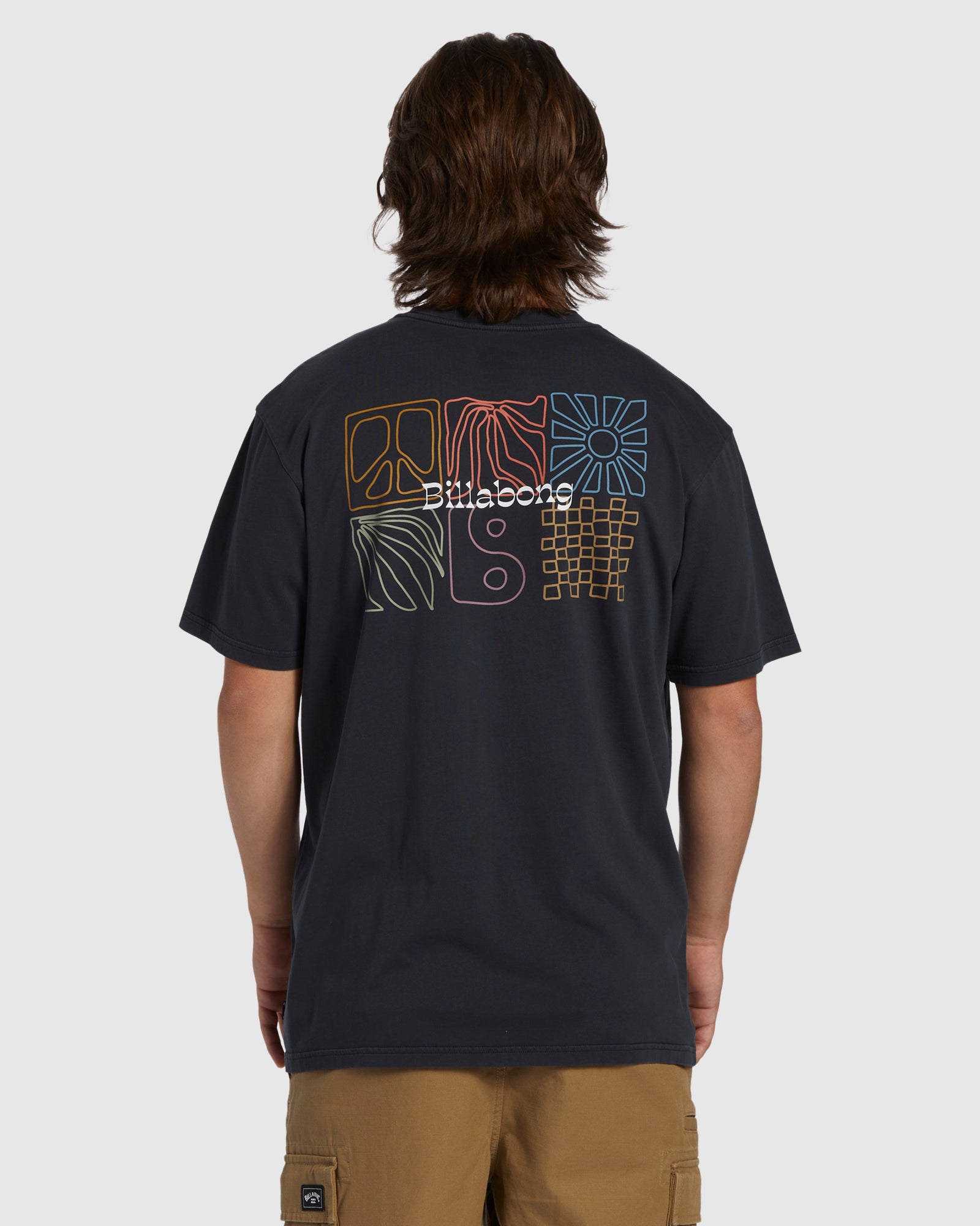 Mens Reflections Wave Wash T-Shirt