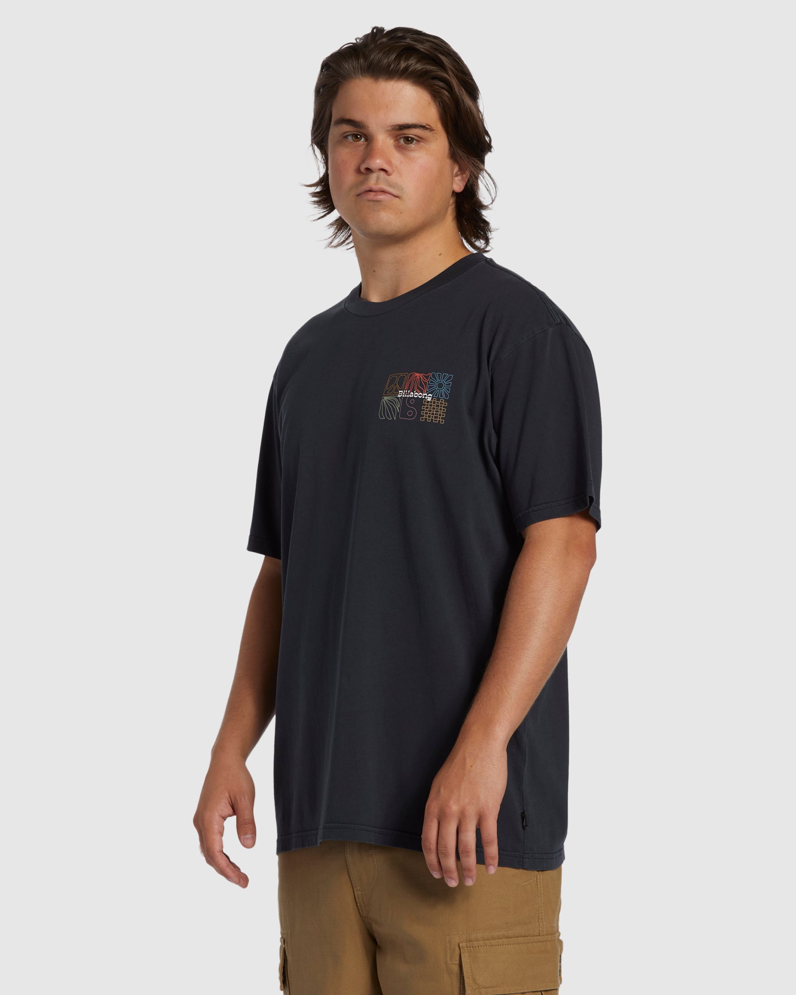 Mens Reflections Wave Wash T-Shirt
