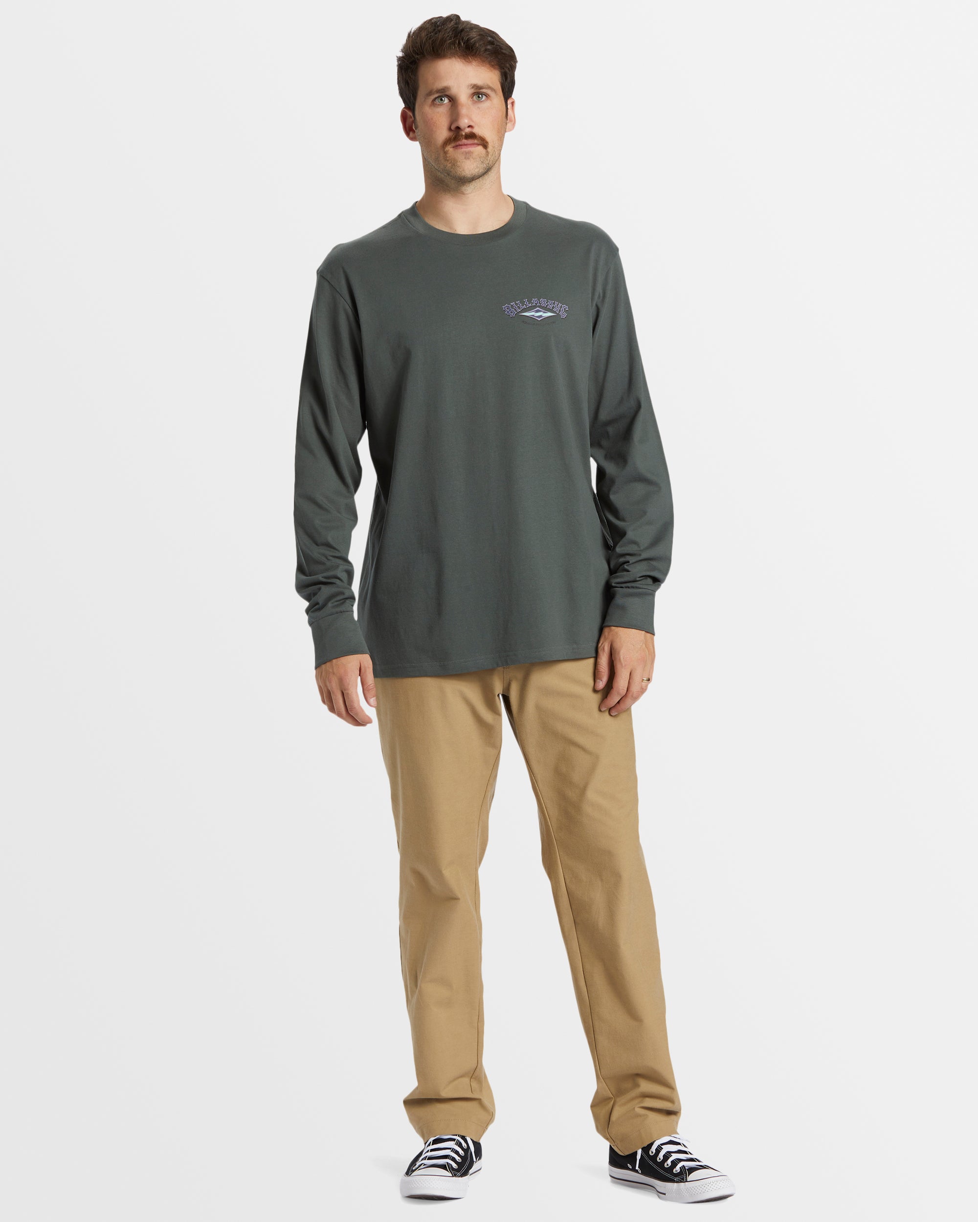 Mens A/Div Arch Long Sleeve T-Shirt