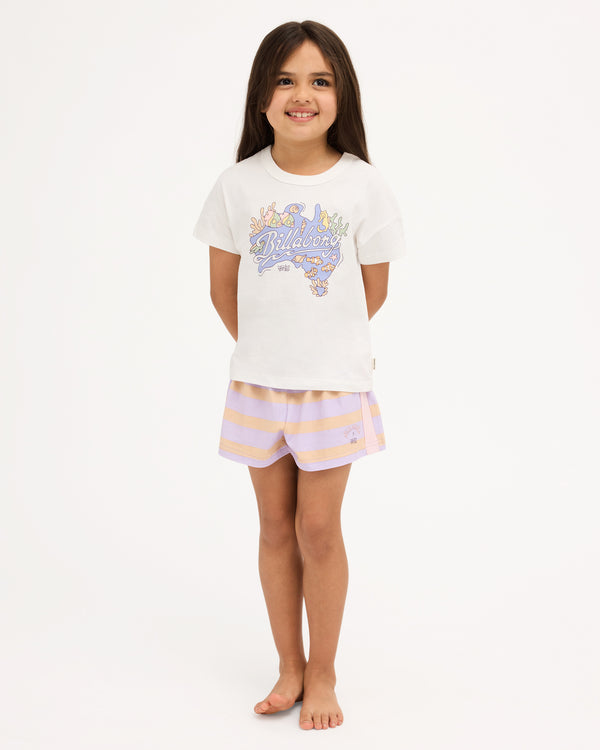 Girls 2-7 Brentos Suns Up Shorts