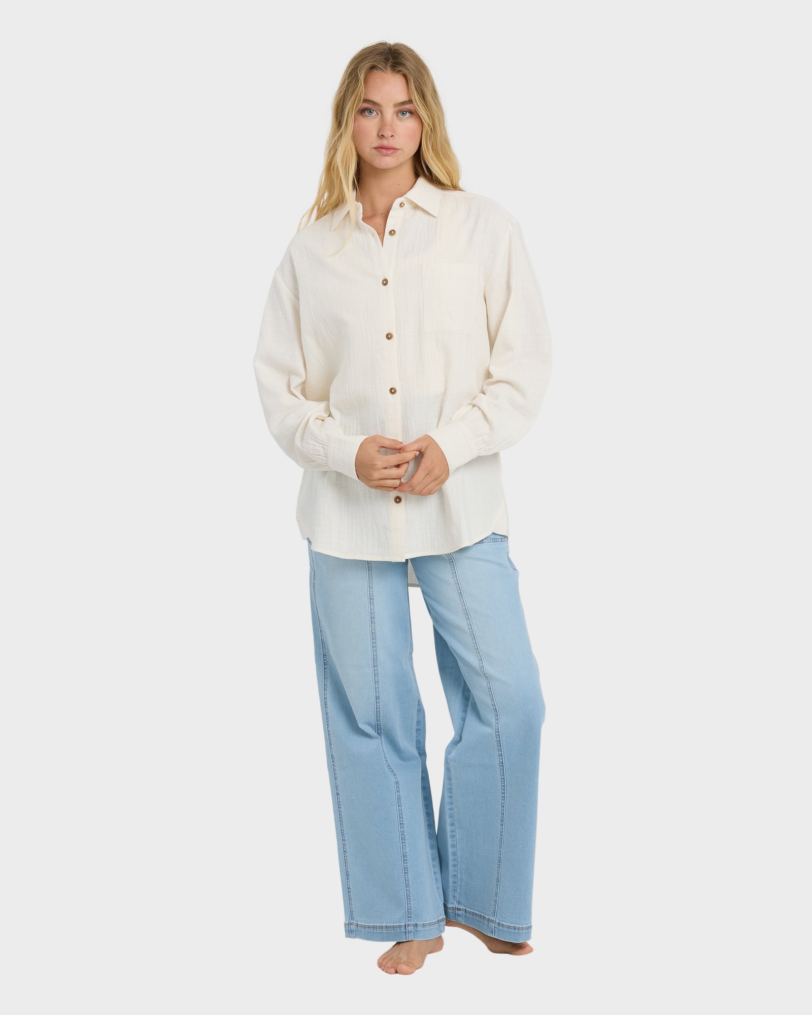 Womens Wanderer Long Sleeve Shirt