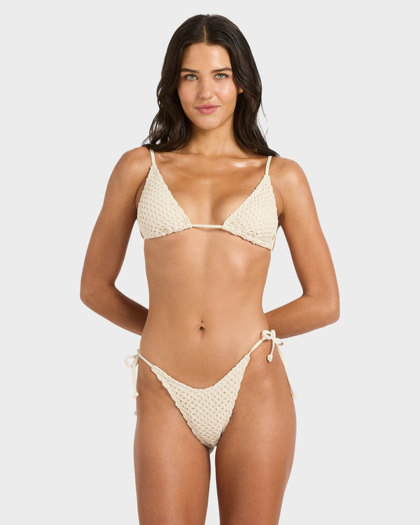 Womens Twisted Tides Tie Side Dippi Bikini Bottom