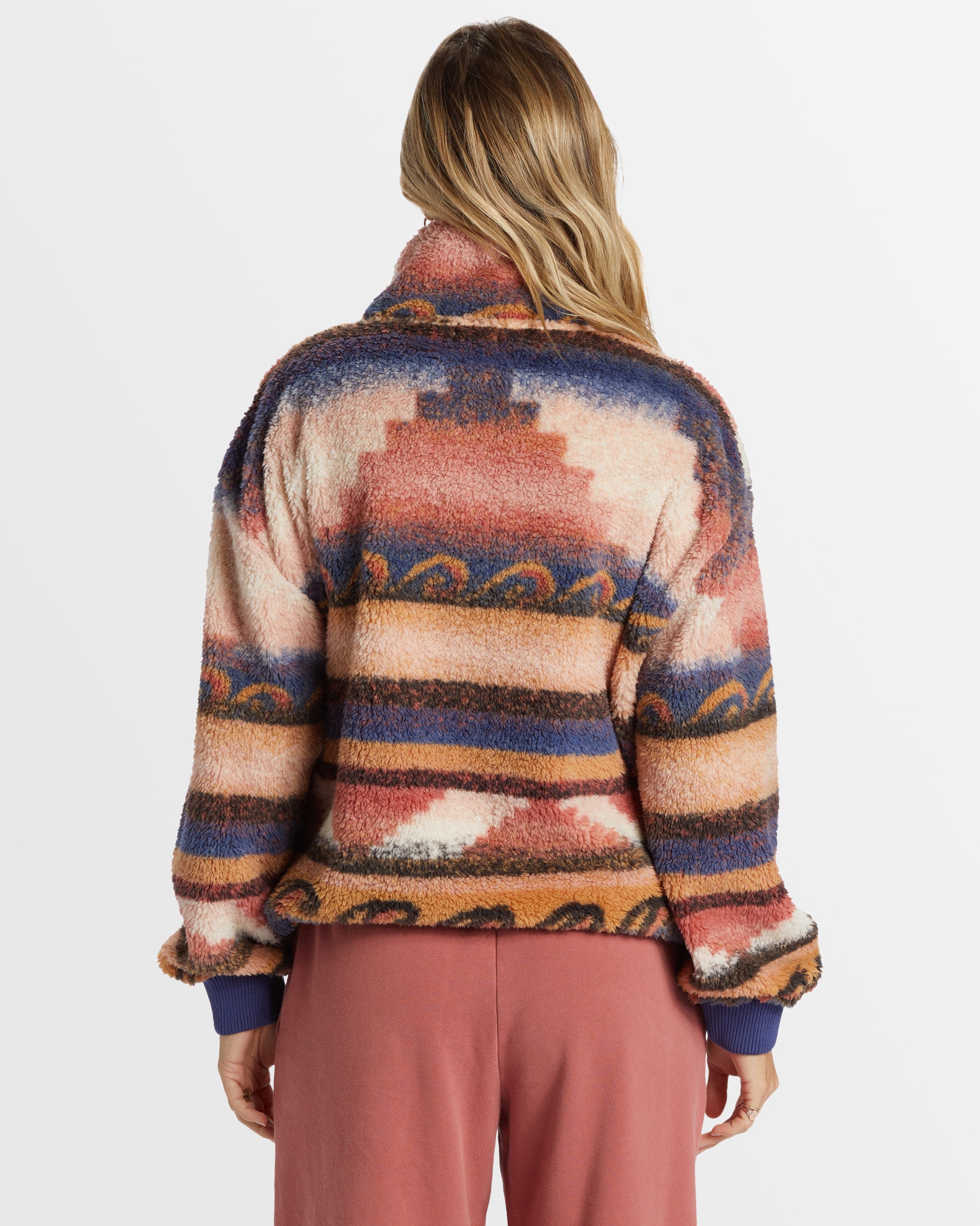 Womens Time Off Half-Zip Fleece Pullover