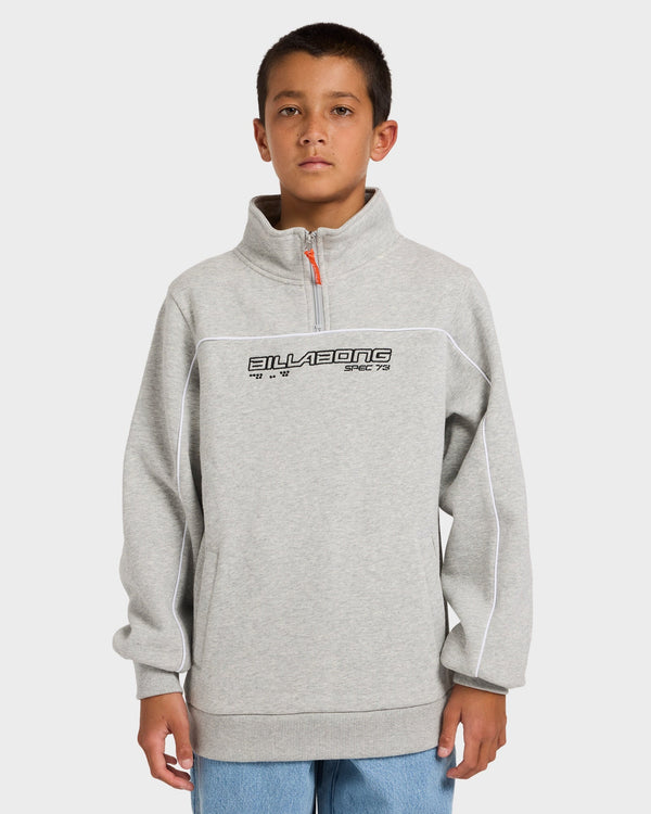 Boys 8-16 Spec Quarter Zip Fleece Pullover