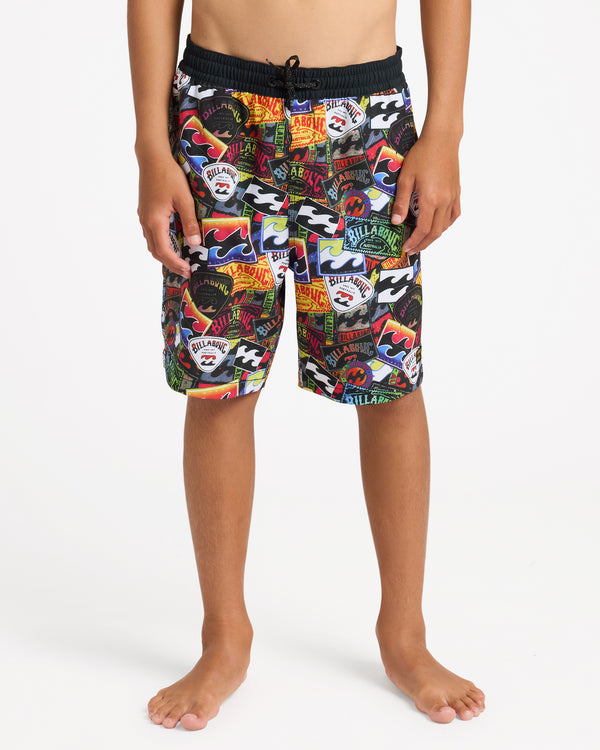 Boys 8-16 Sticker Pack Layback 18