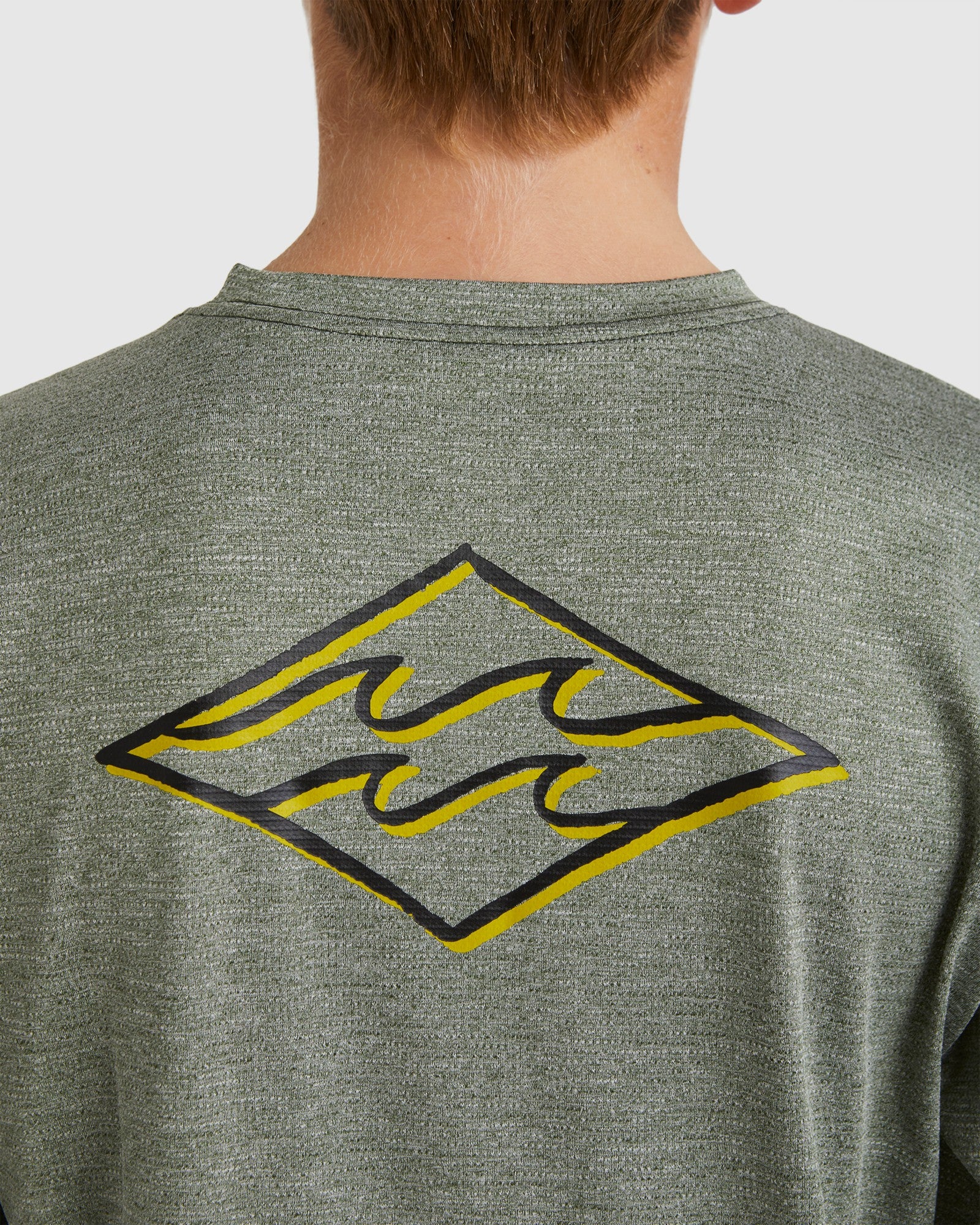 Boys 8-16 Diamond Shoreline Long Sleeve Rash Vest