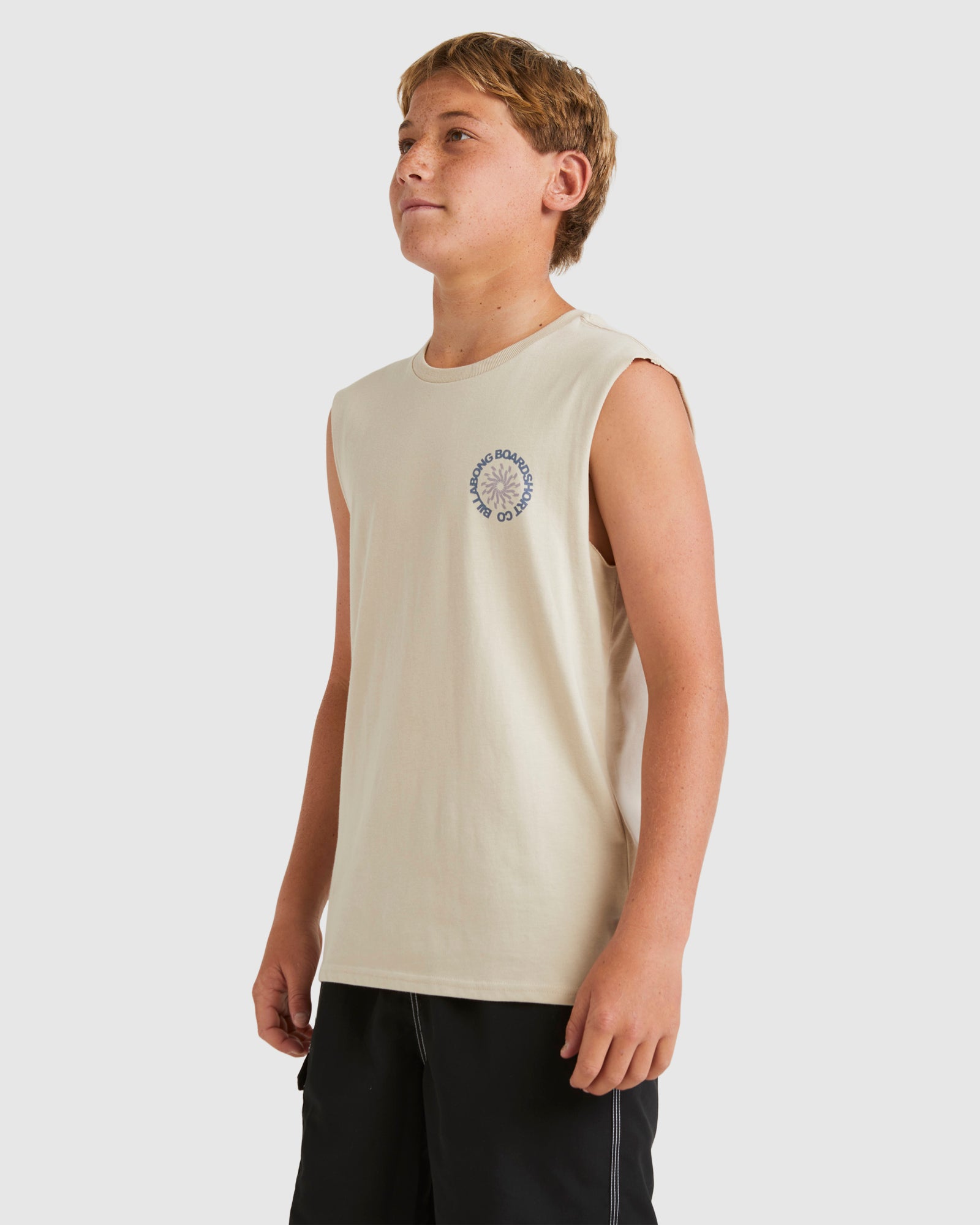 Boys 8-16 Crayon Wave Tank Top