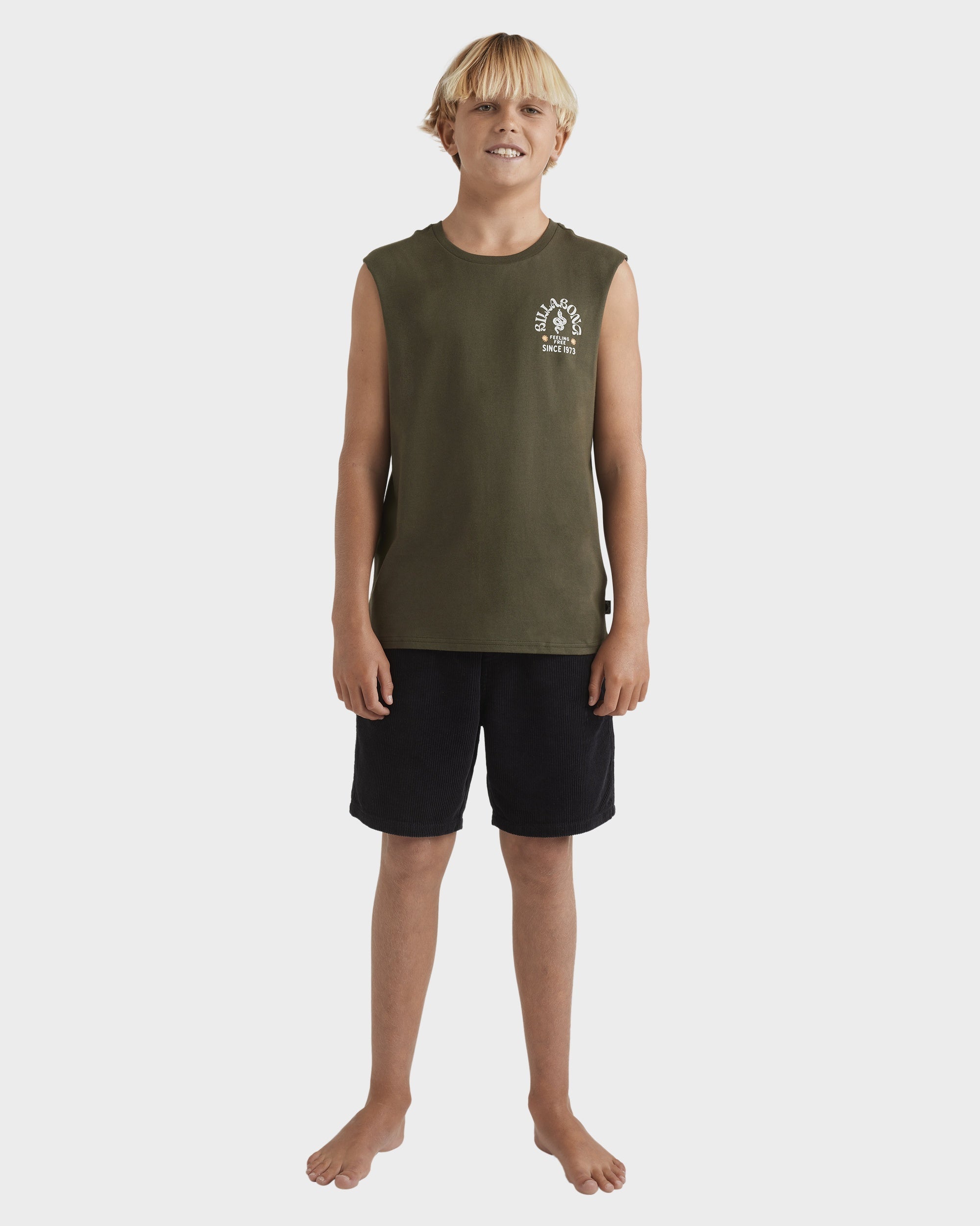 Boys 8-16 Snakey Arch Muscle Top