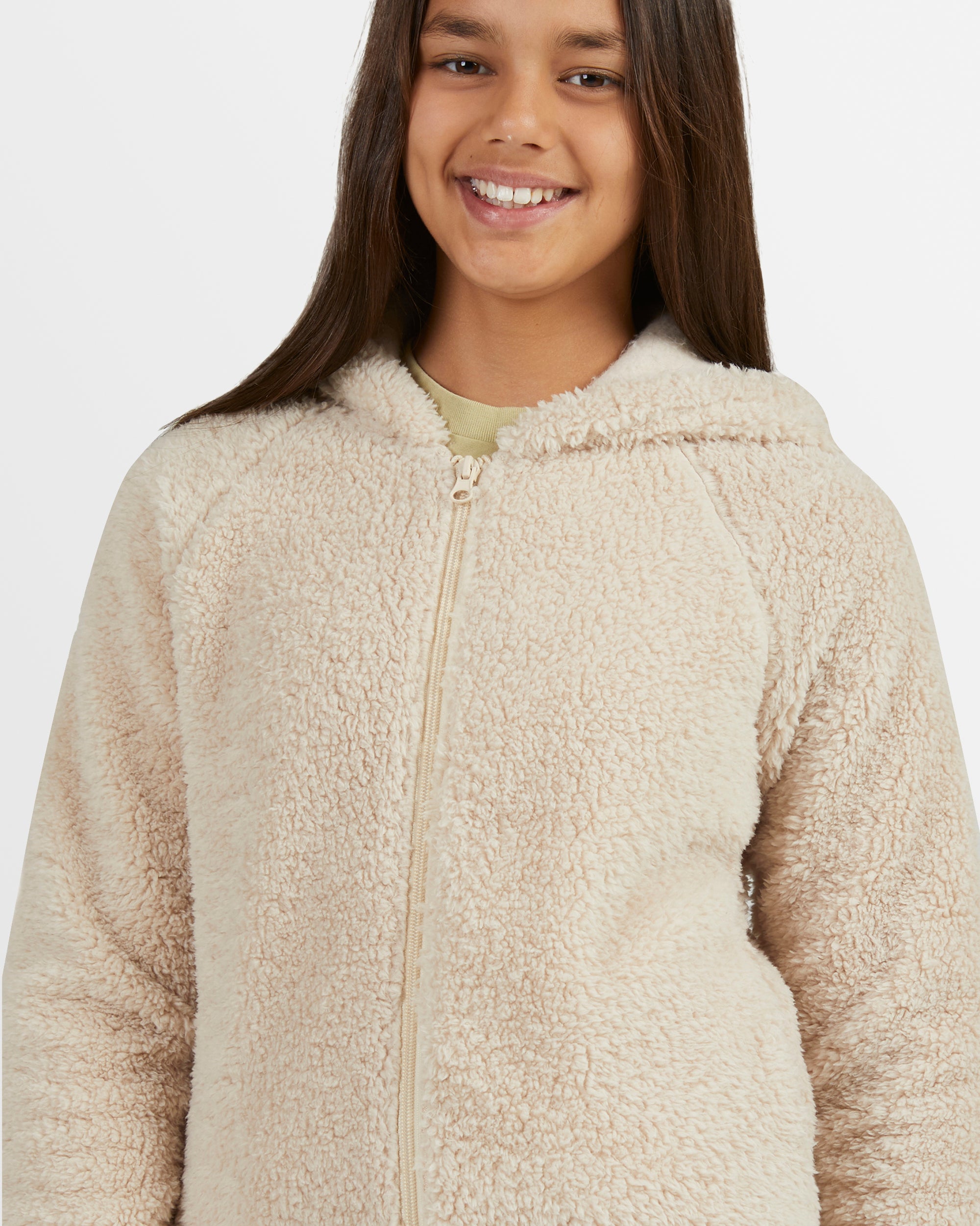 Girls 6-14 Keep Cozy Zip Up Jumper