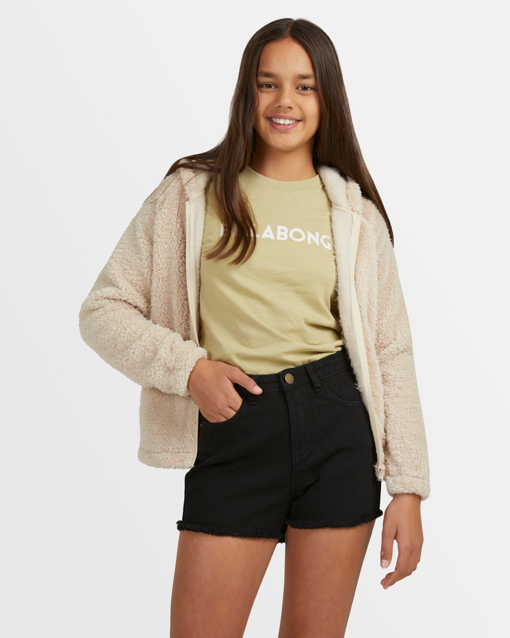 Girls 6-14 Keep Cozy Zip Up Jumper