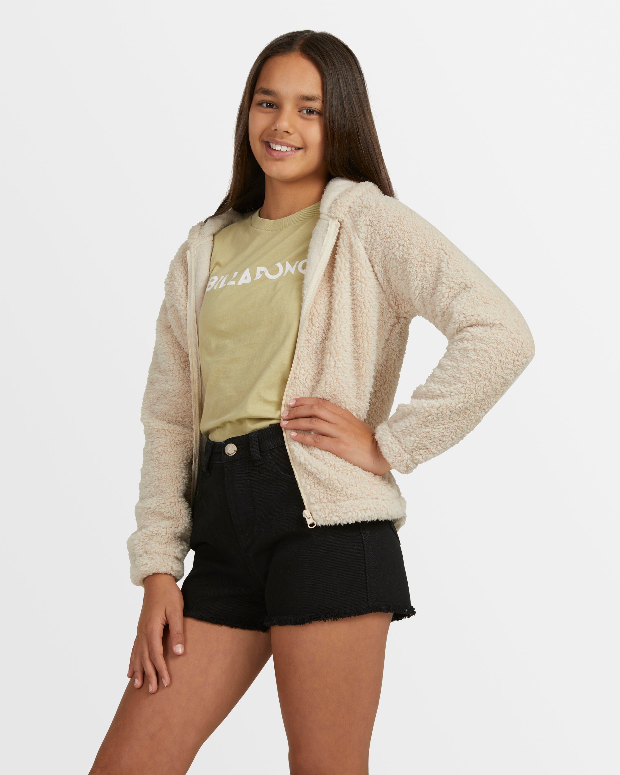 Girls 6-14 Keep Cozy Zip Up Jumper