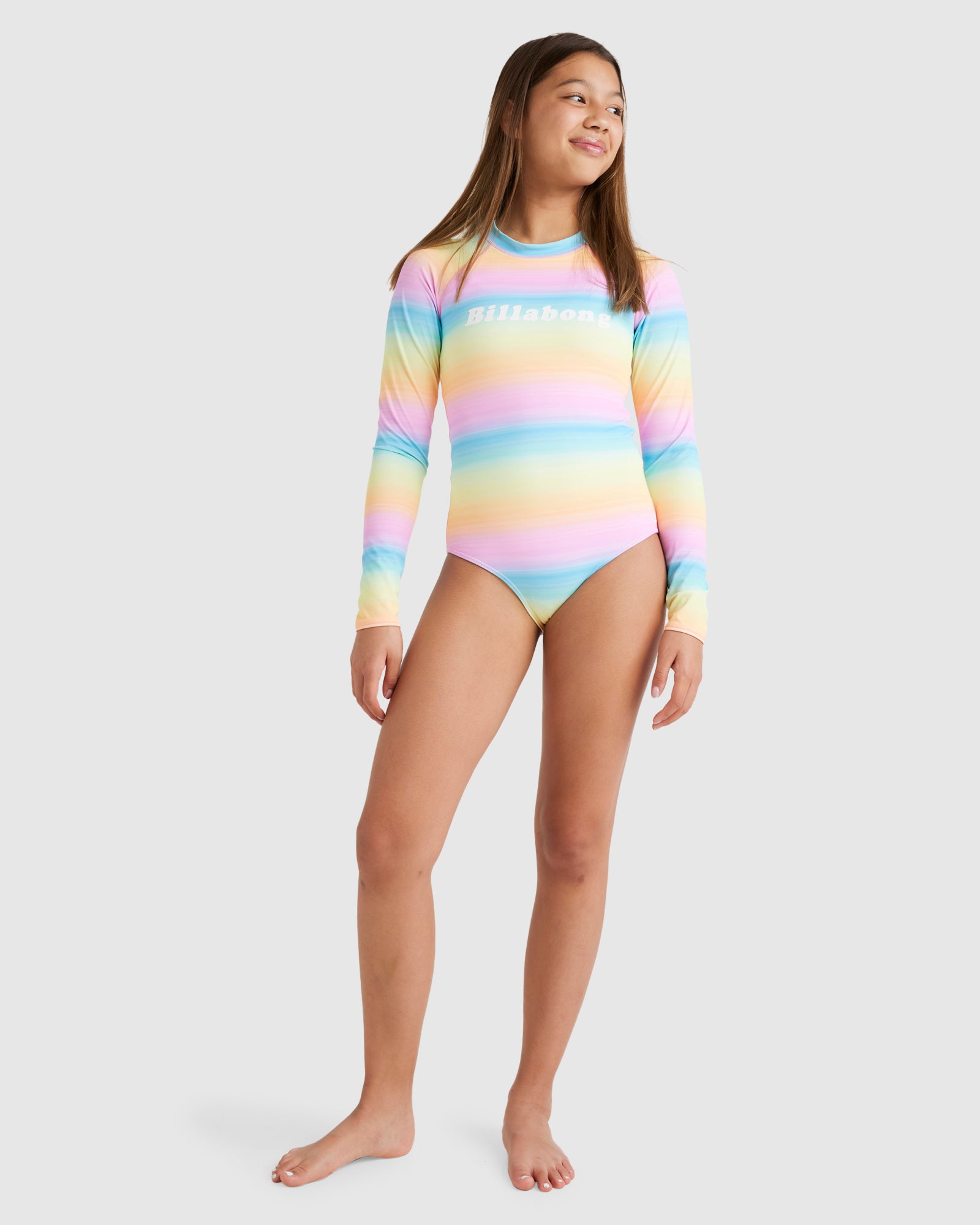 Girls 2-16 Vista Dreamin Long Sleeve Rash Vest