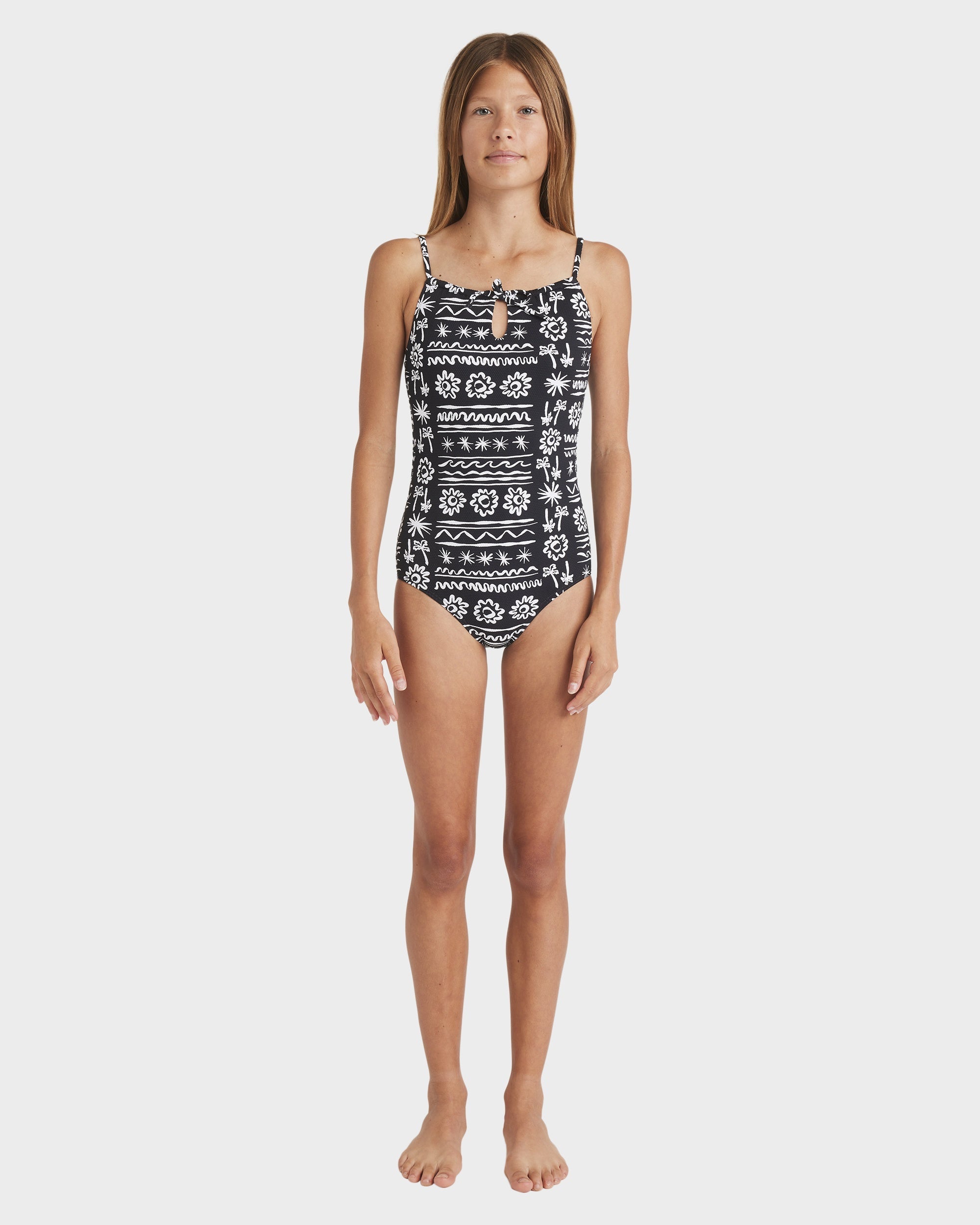 Girls 6-14 Lost On You One Piece Swimsuit