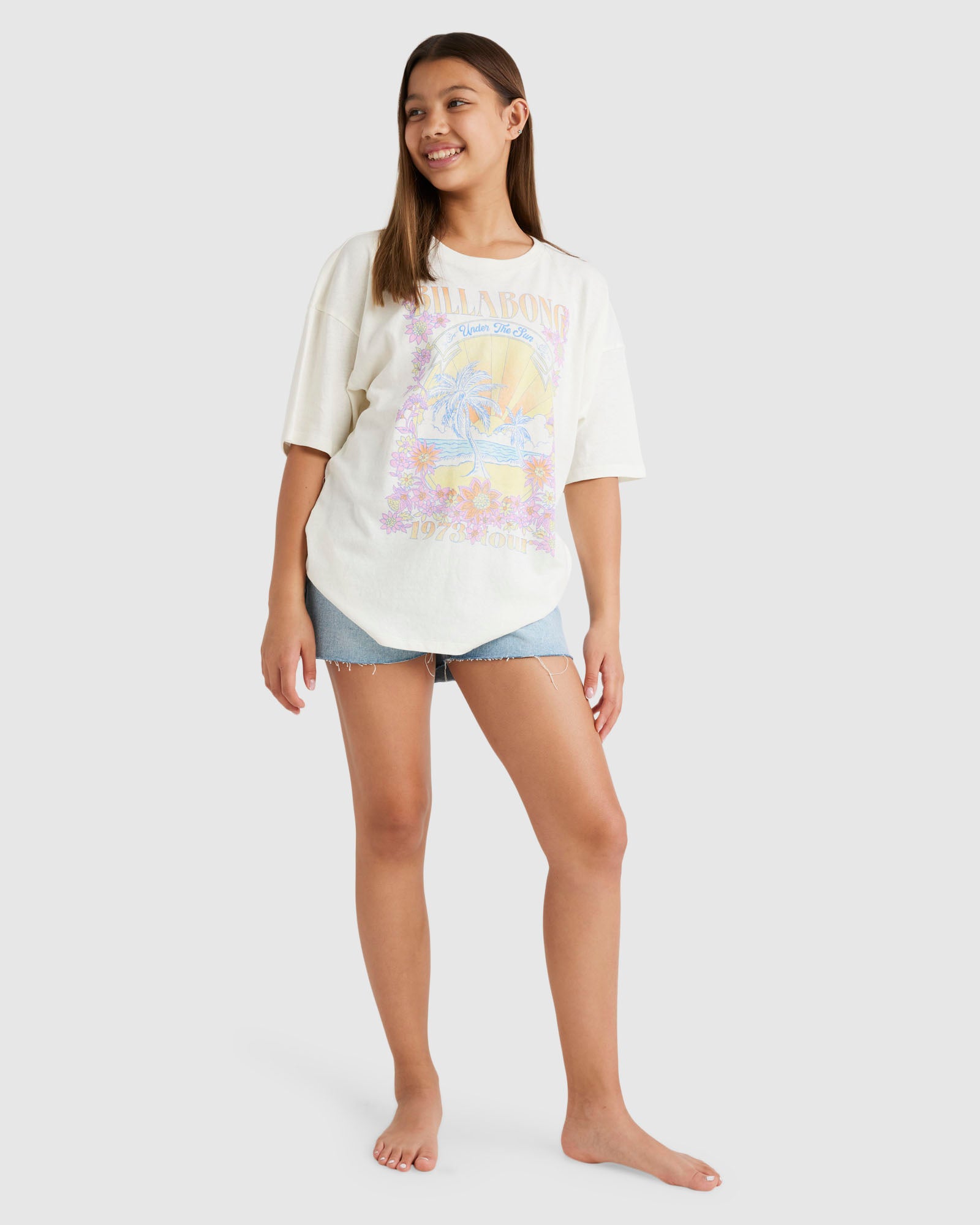 Girls 6-14 Surf Tour T-Shirt