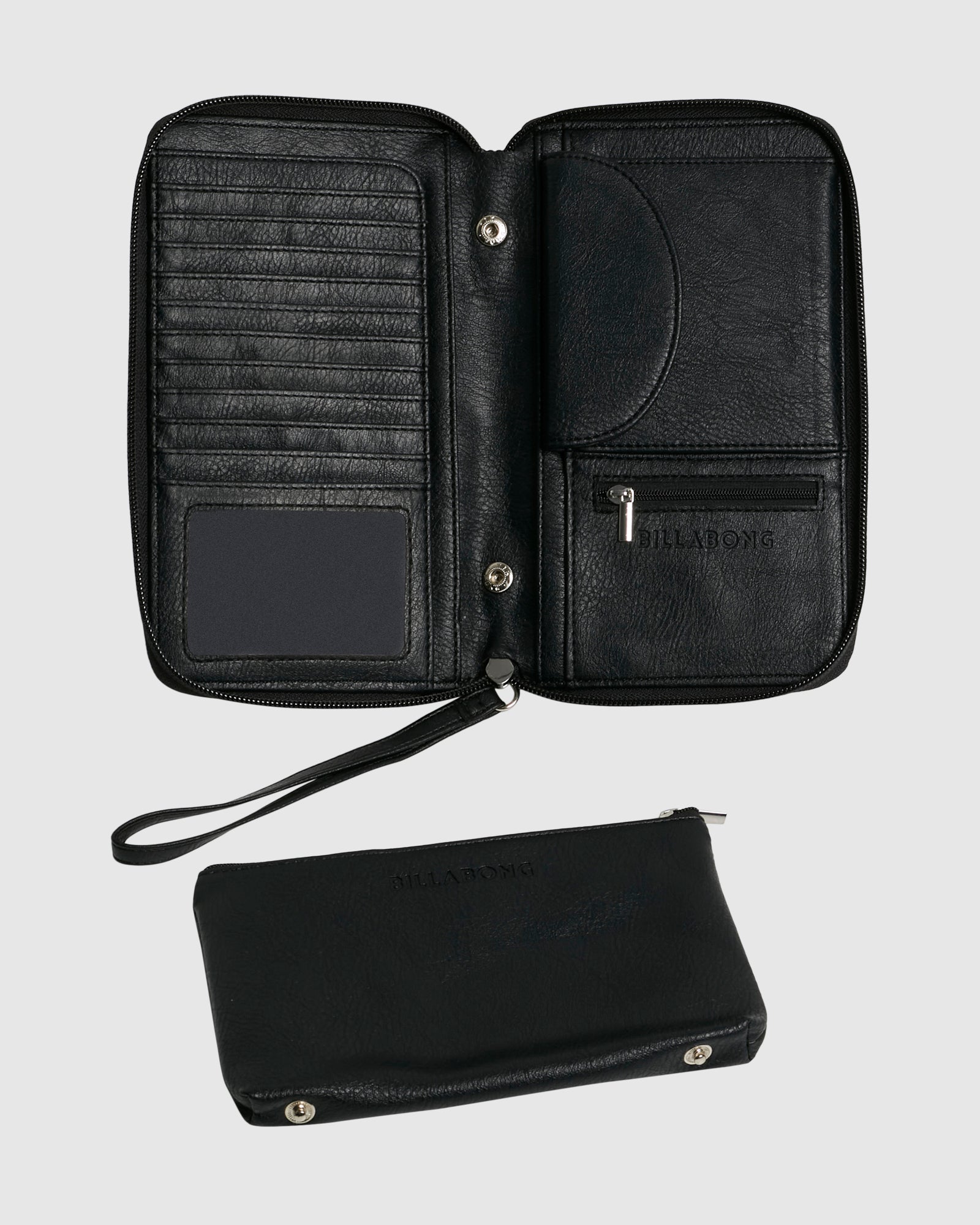 Womens Womens Bandana Mandala Travel Leather Wallet