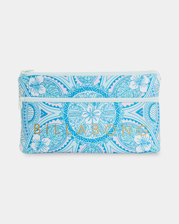Womens Tropical Rhapsody Large Pencil Case