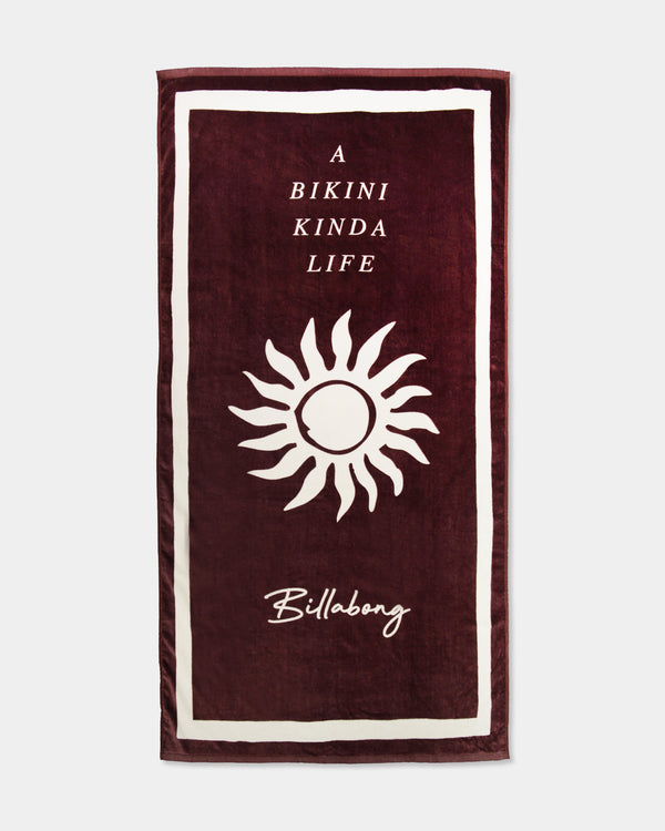 A Bikini Kinda Life Beach Towel