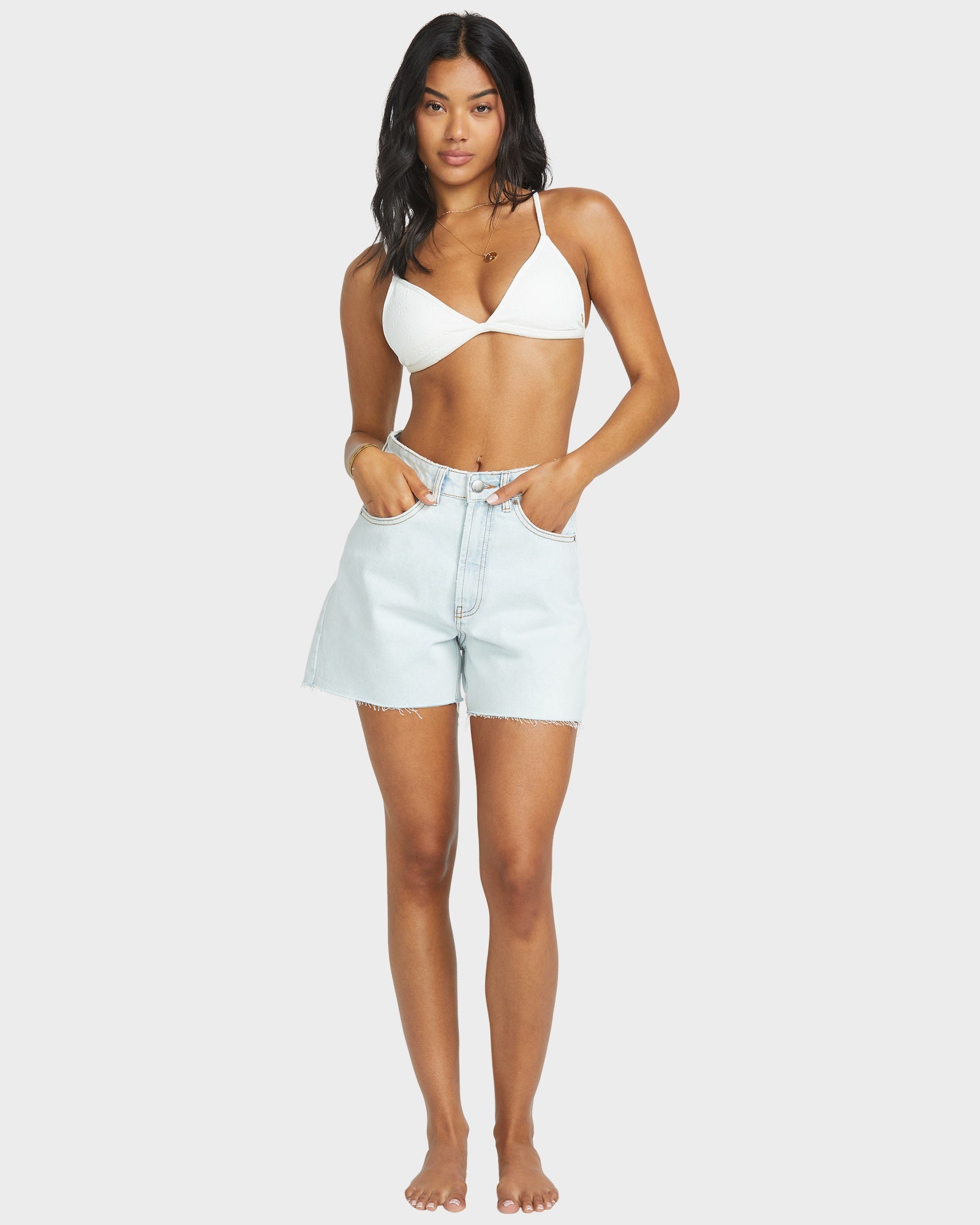 Womens Riley Denim Shorts