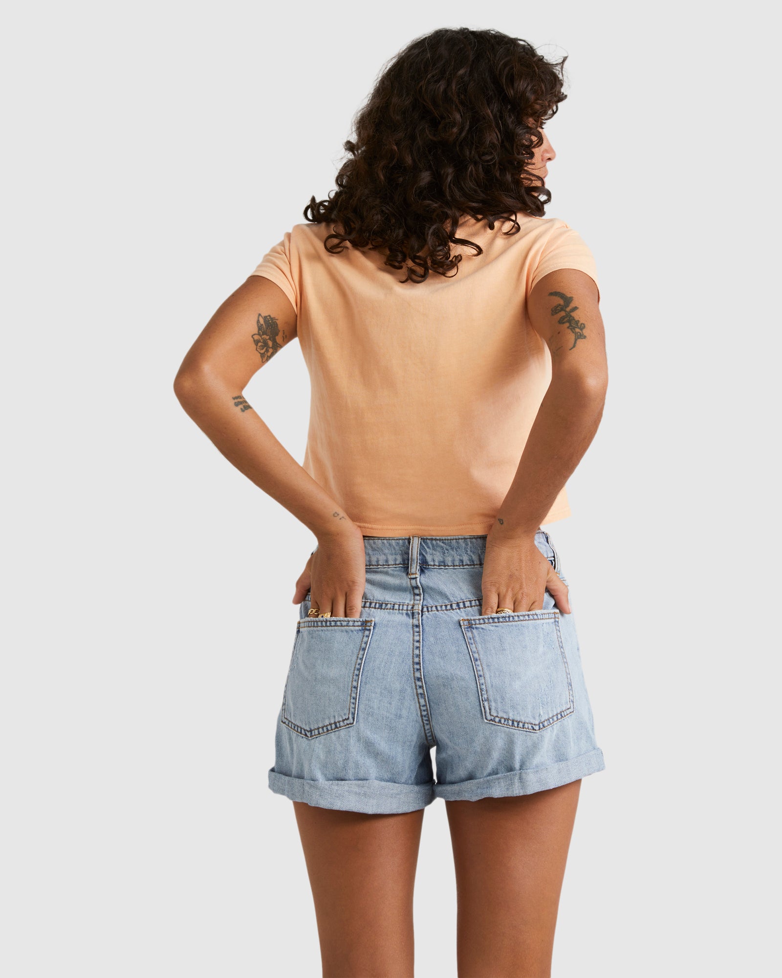 Womens Frankie Denim Shorts