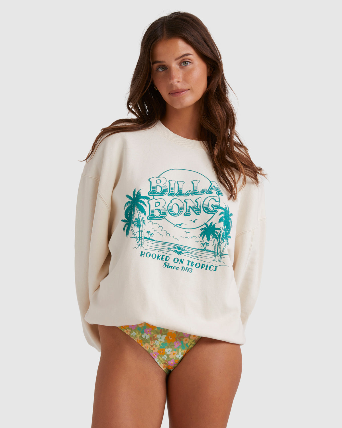 Womens Resort Life Kendall Crew Neck
