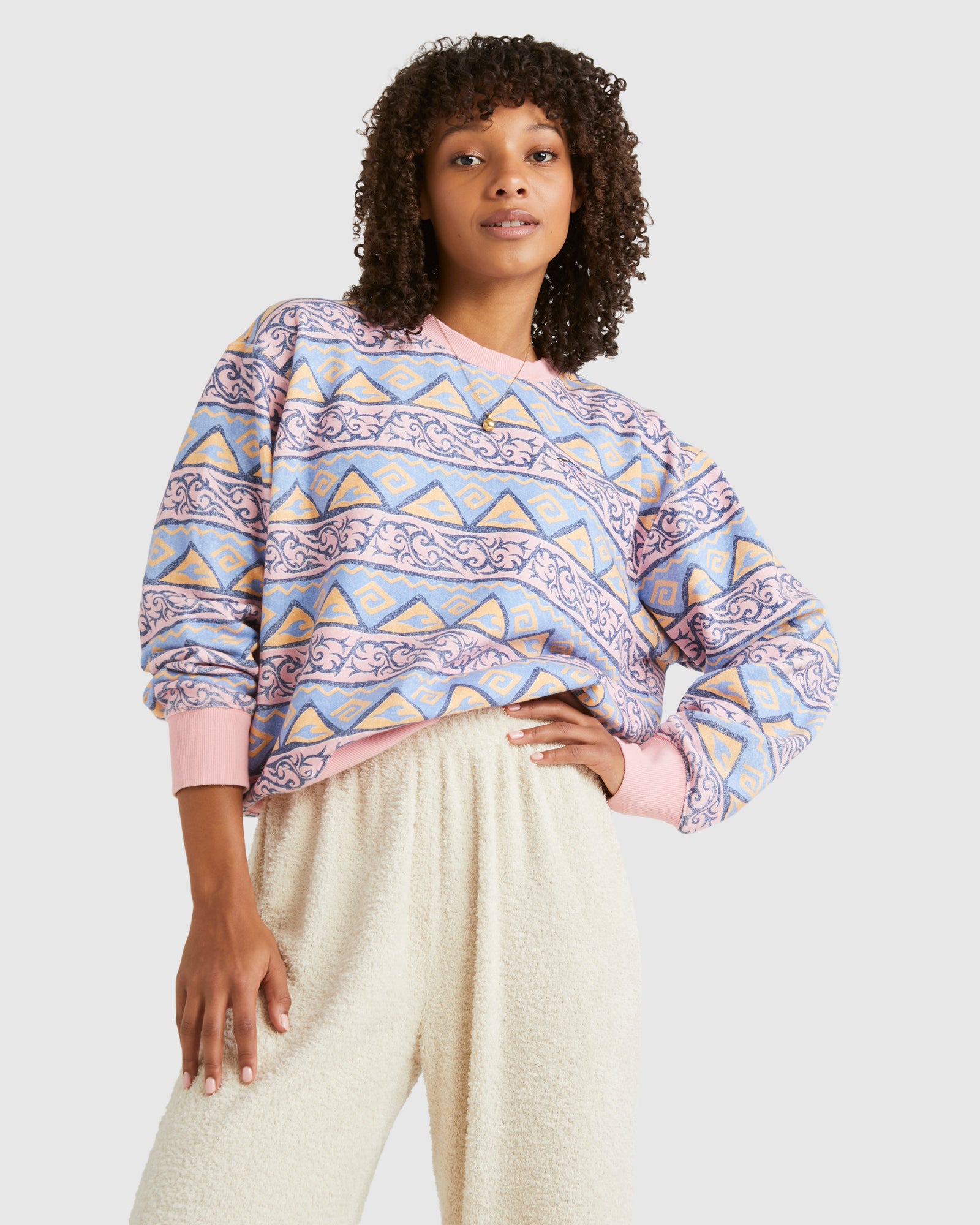 Womens High Tides Brooklyn Crew Neck