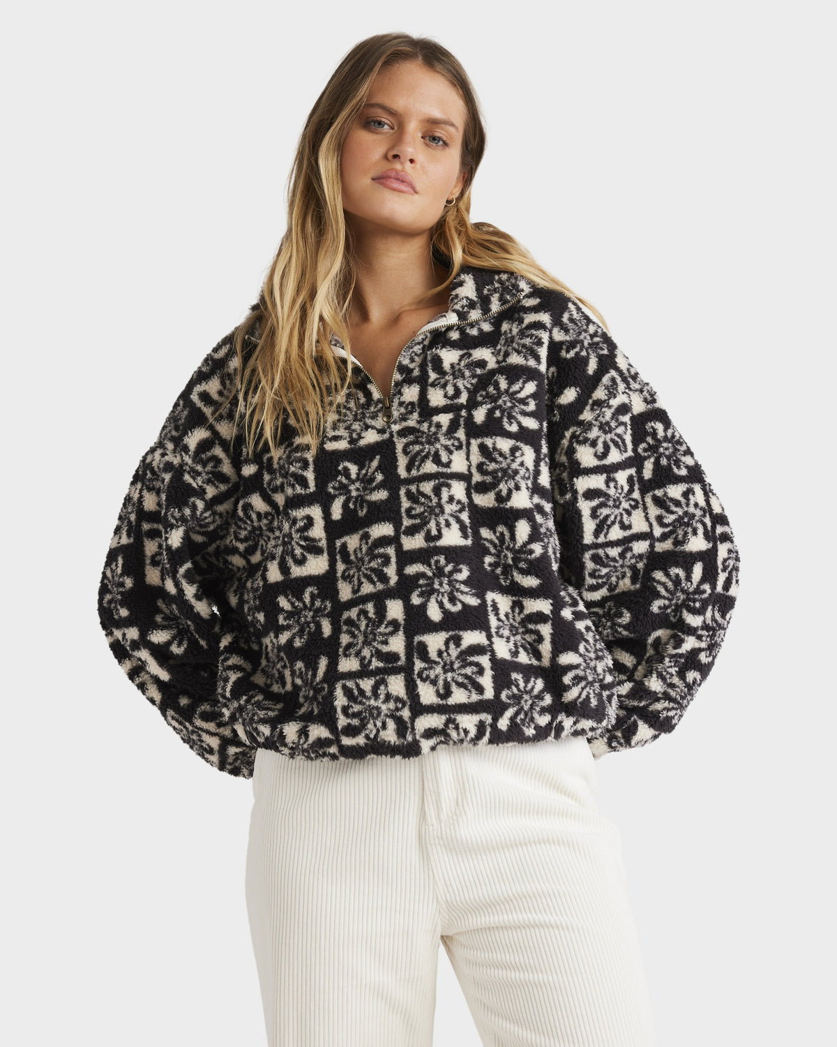 Womens Ur A Legend Half Zip Fleece Pullover