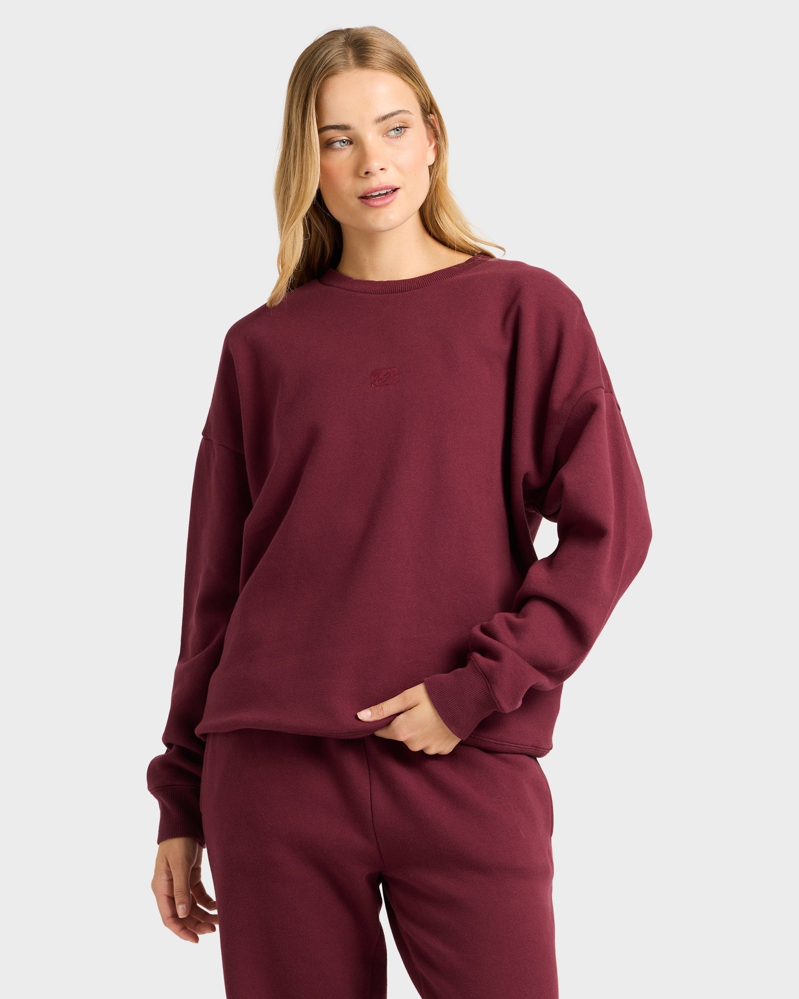 Womens Wave Essential Crew Neck