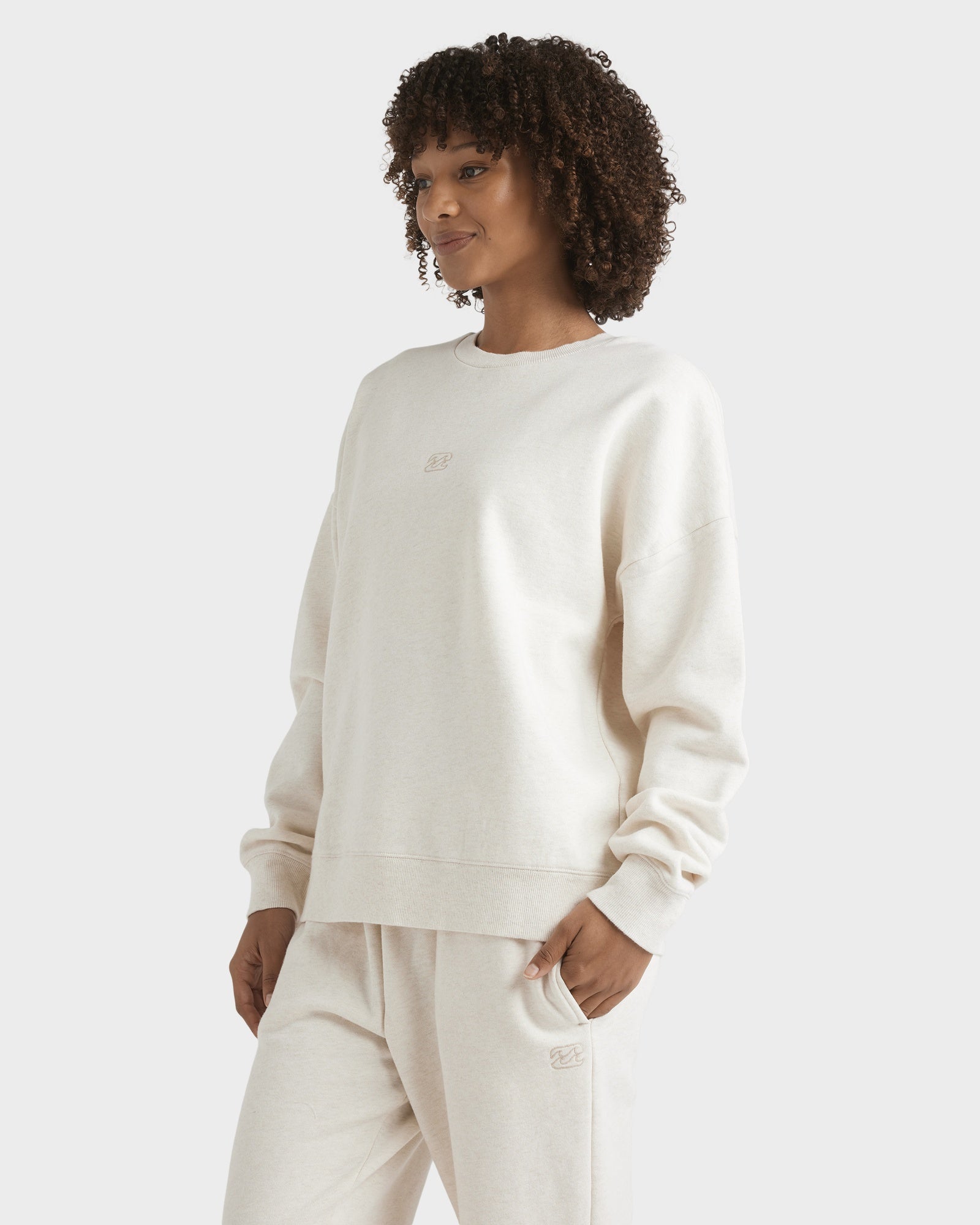 Womens Wave Essential Crew Neck