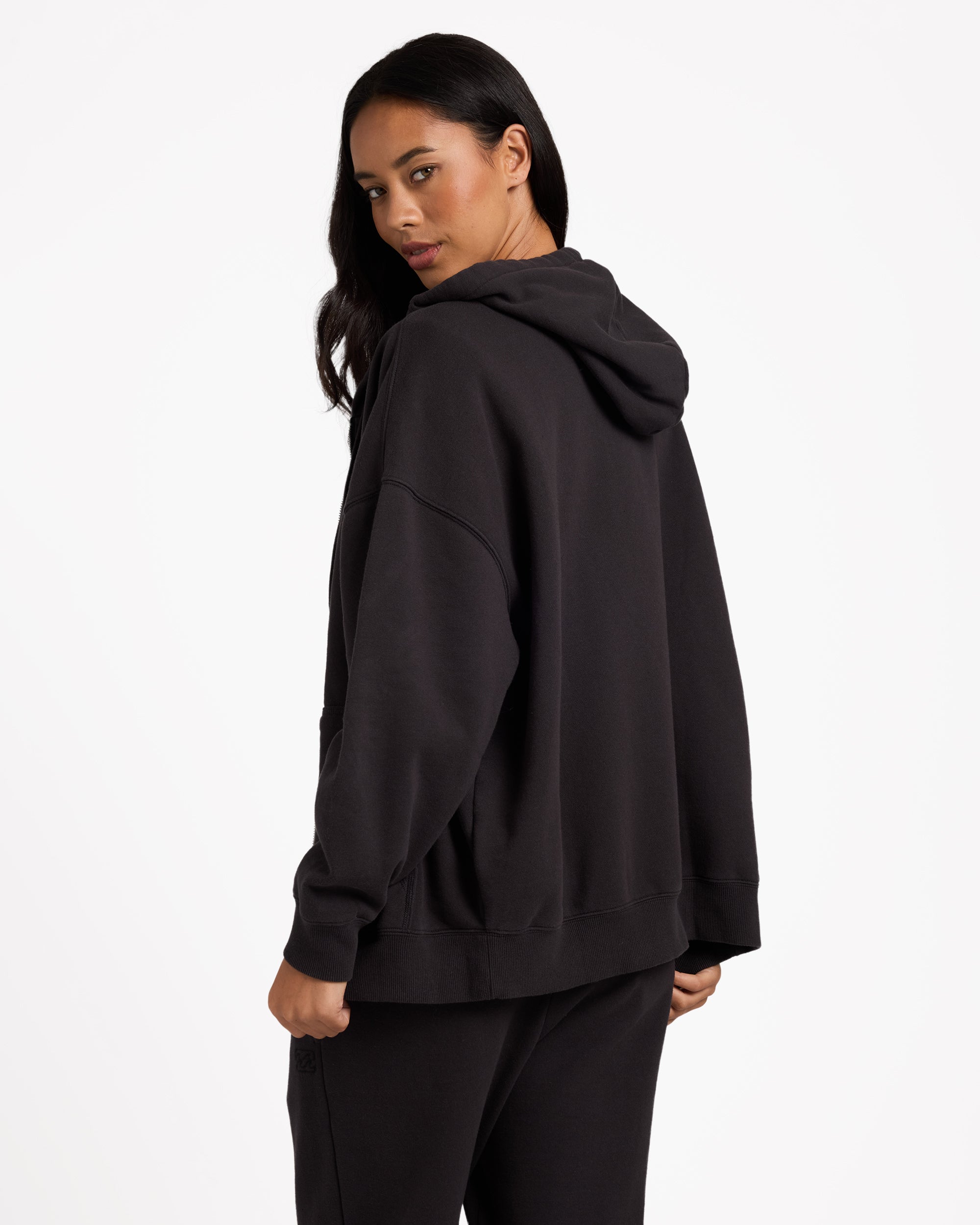 Womens Wave Essentials Zip Up Hoodie