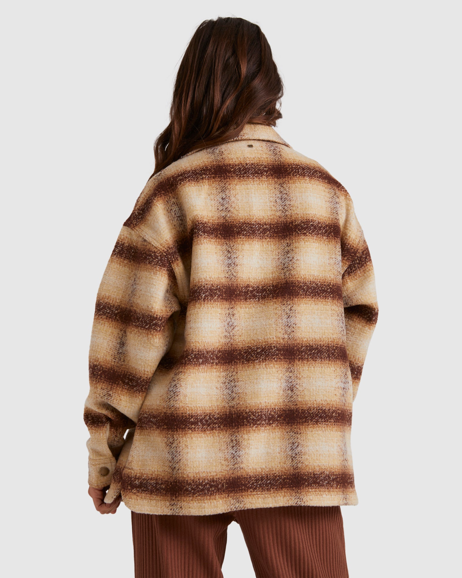 Womens Surf Check Shacket