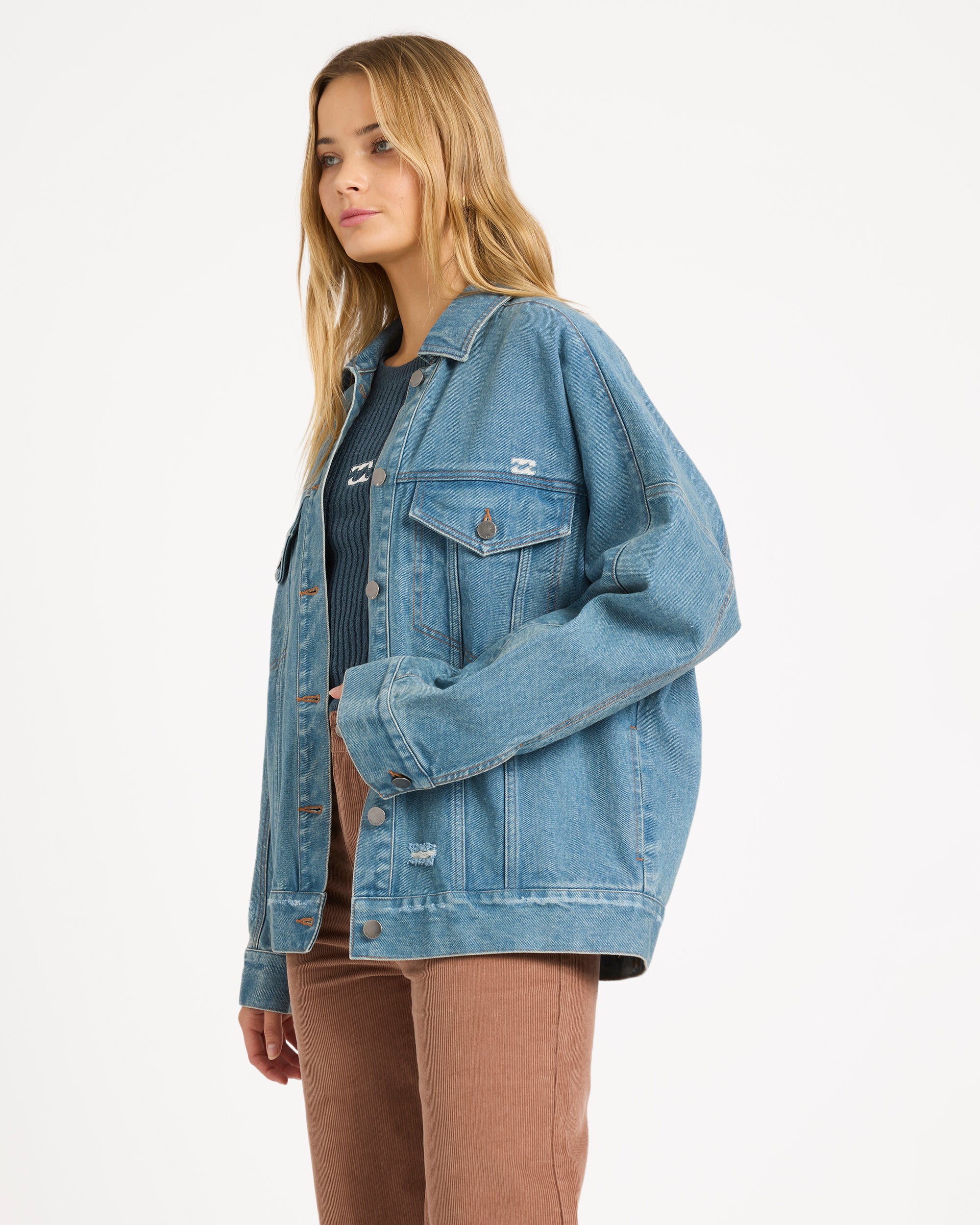 Womens Cool Times Trucker Jacket