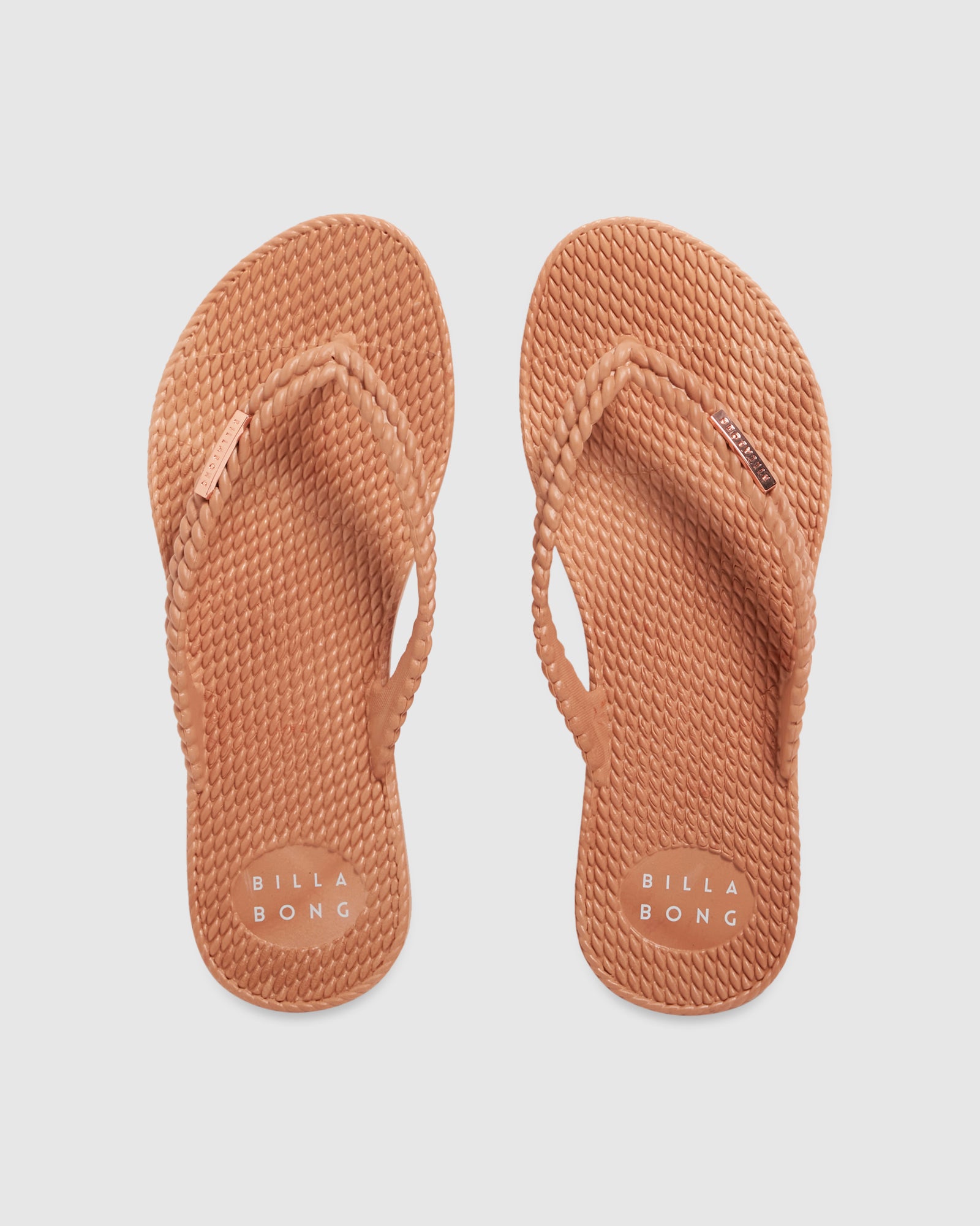 Womens Kick Back Solid Thongs