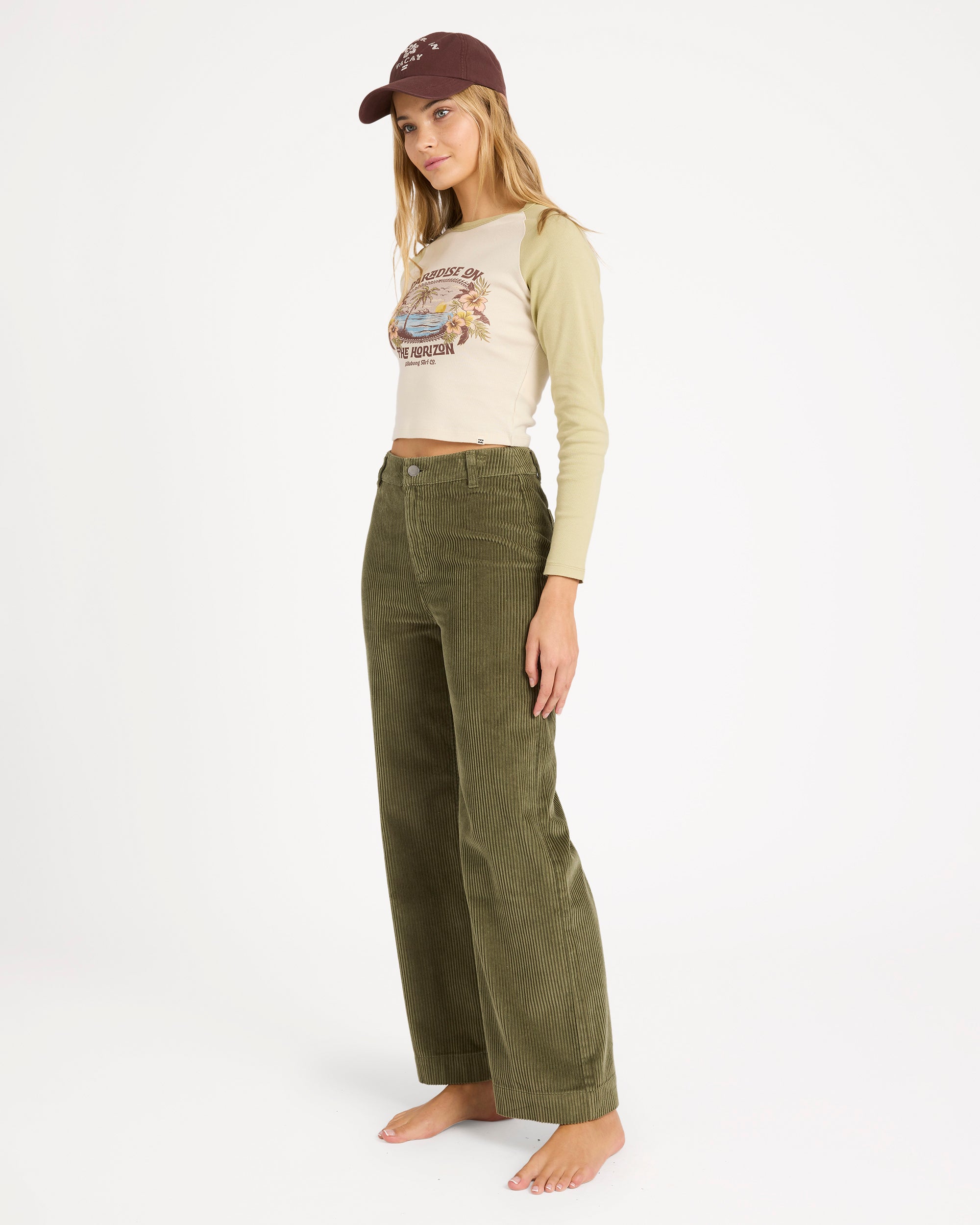 Womens Palmy Cord Pants