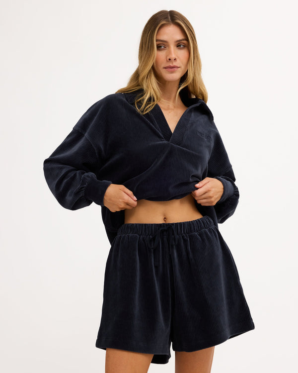 Womens Good Day 2 Elastic Waist Shorts