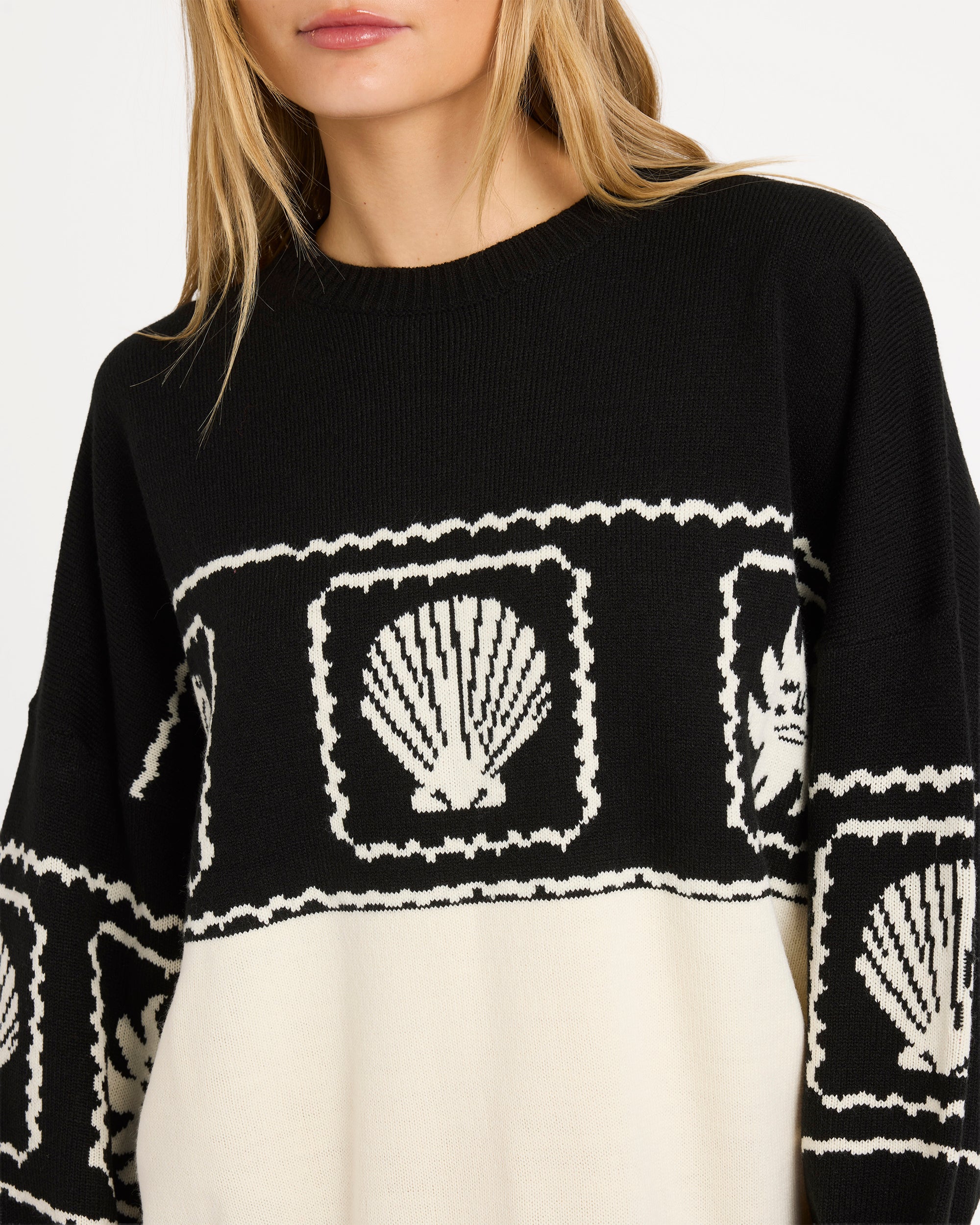 Womens Sea Side Dreamer Sweater