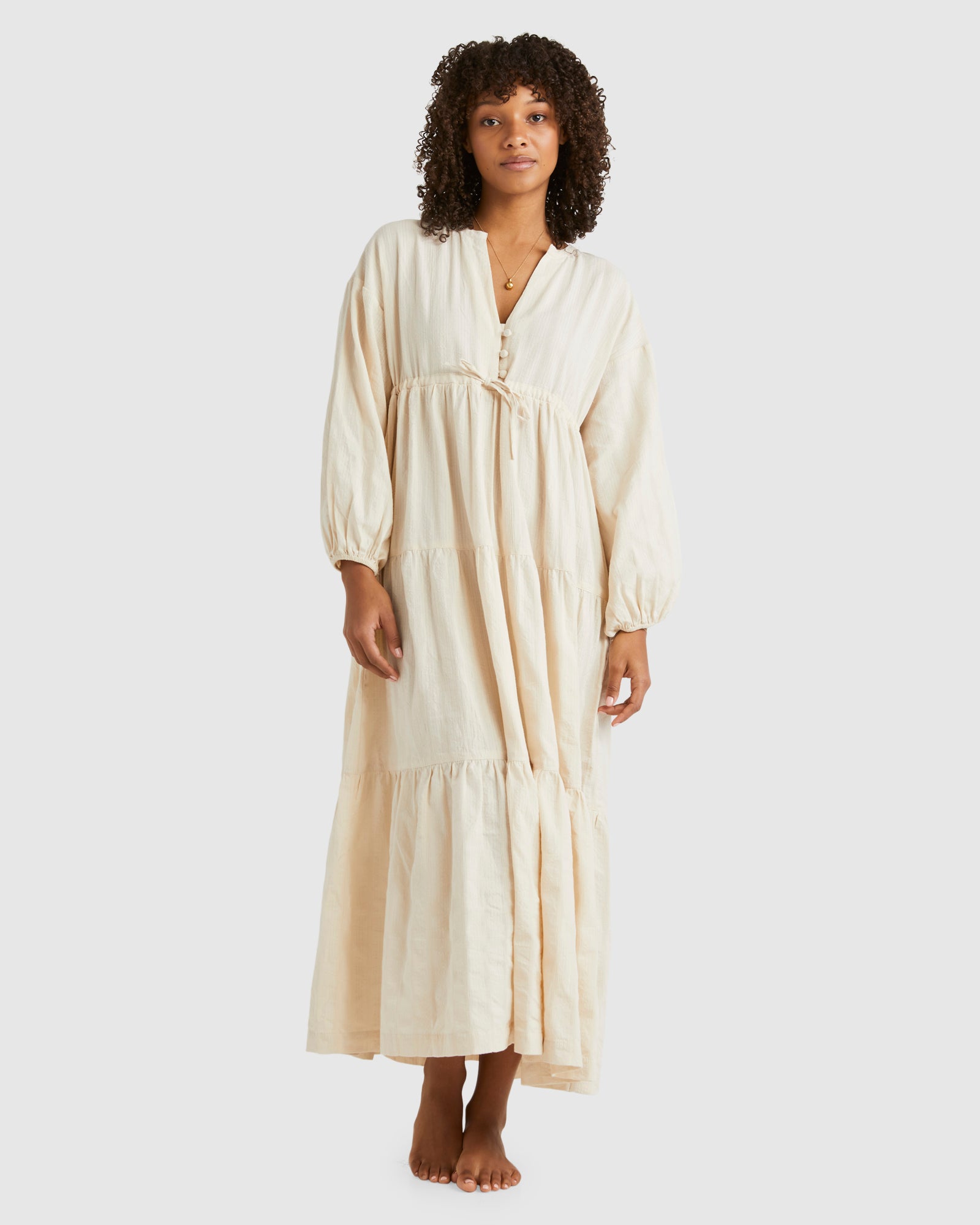 Womens Light Beam Maxi Dress