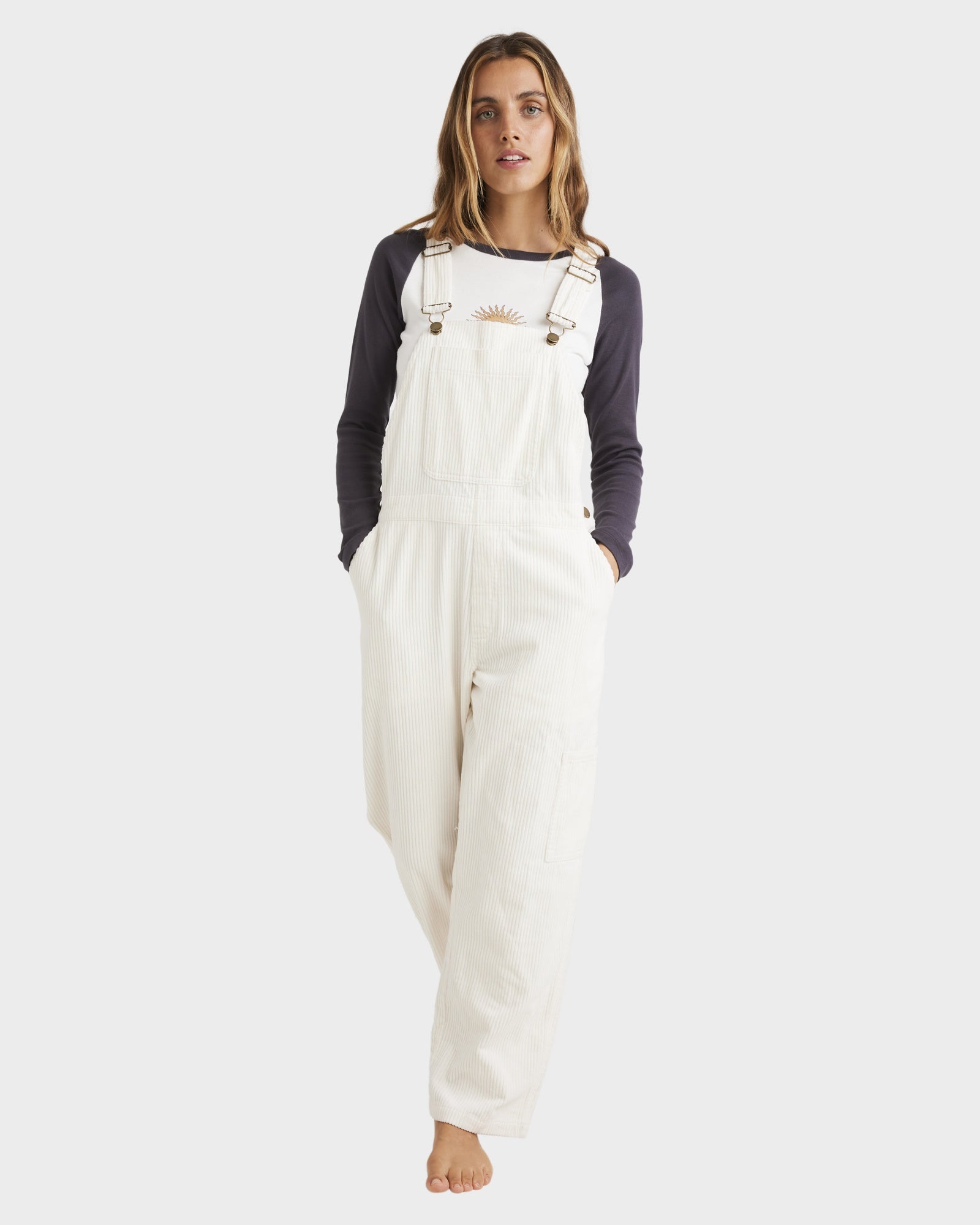 Womens Leia Corduroy Overalls