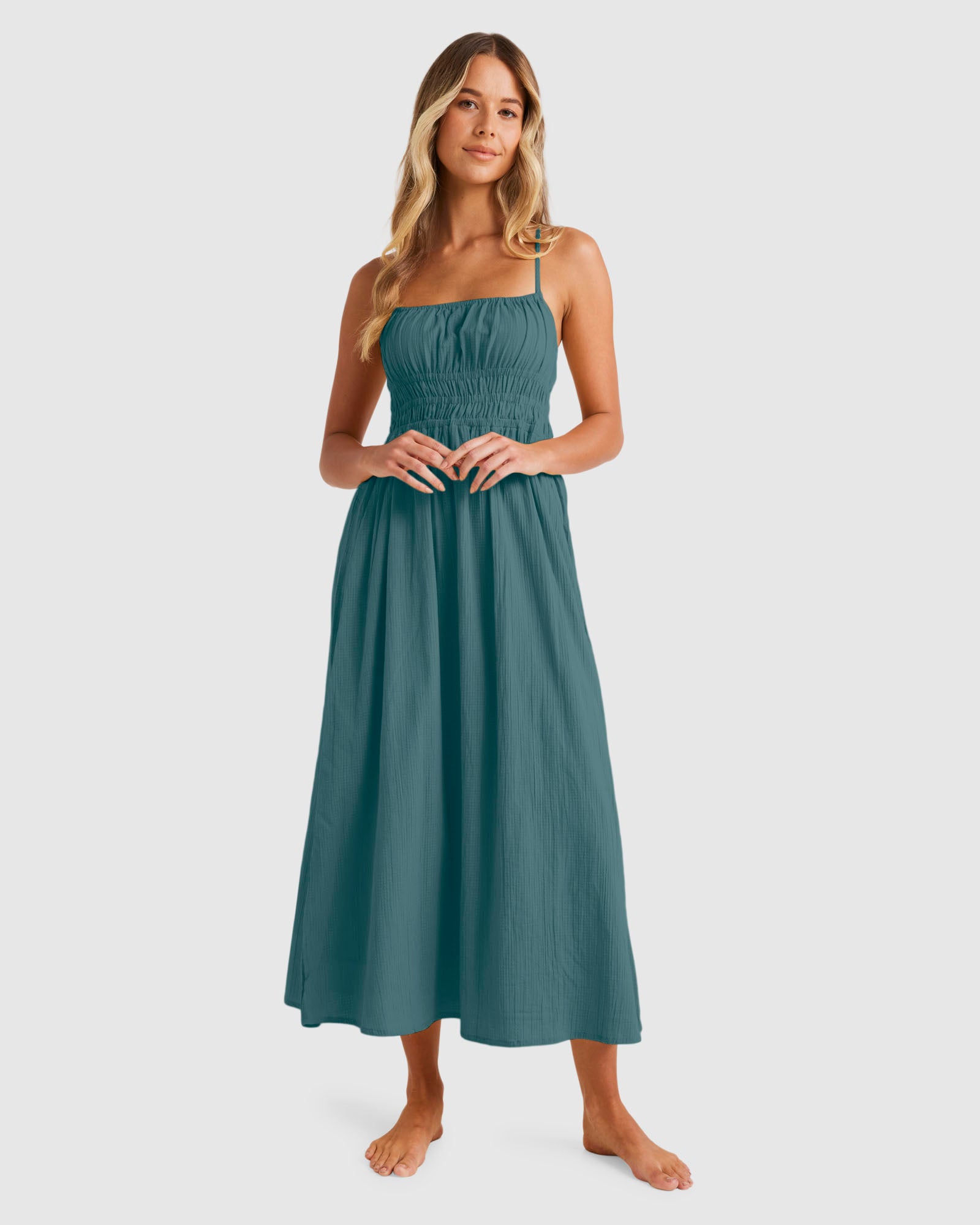 Womens Petal Maxi Dress