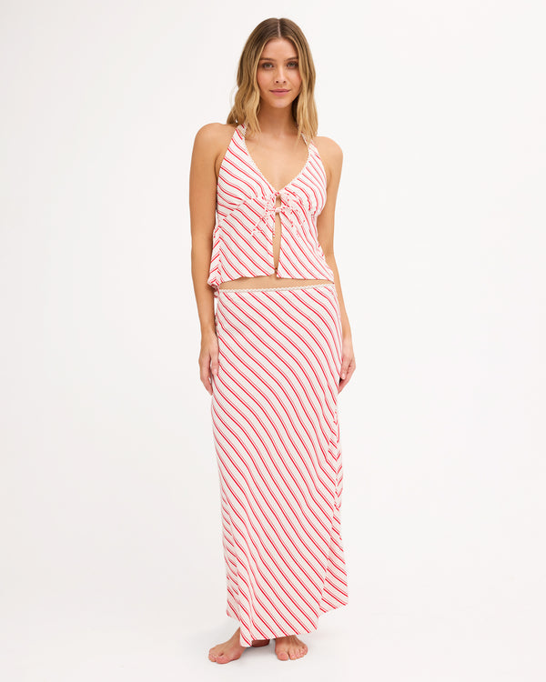 Womens Let It Shine Midi Skirt
