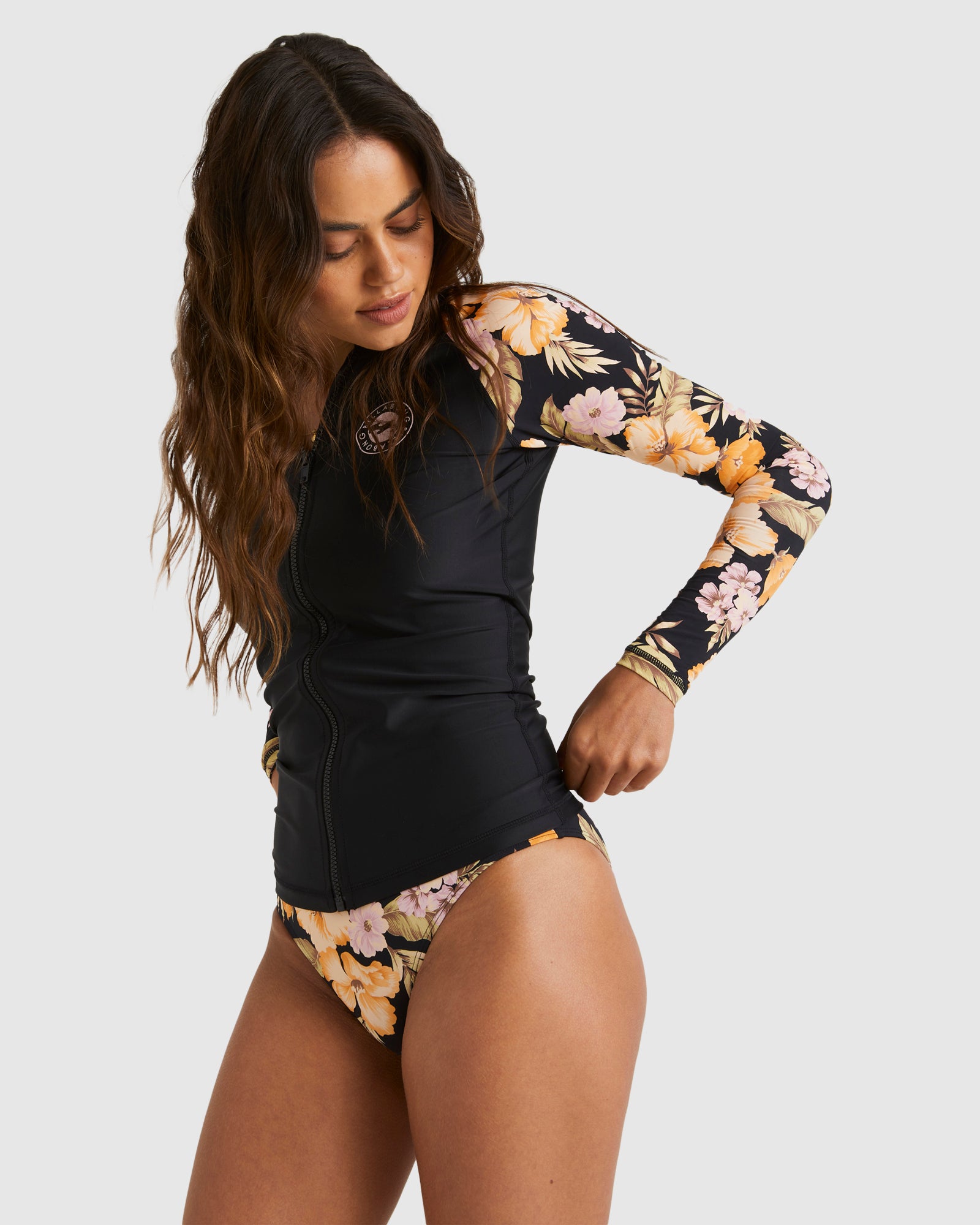 Womens Calypso Pipa Long Sleeve Rash Vest