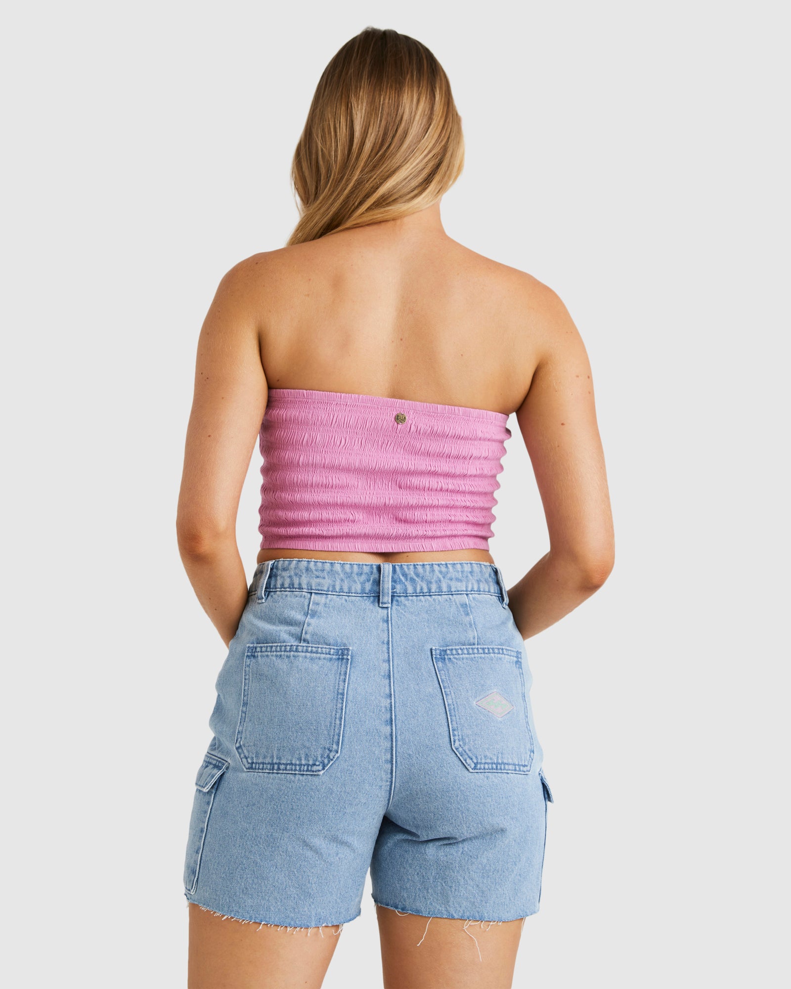 Womens Beach Babe Crop Top