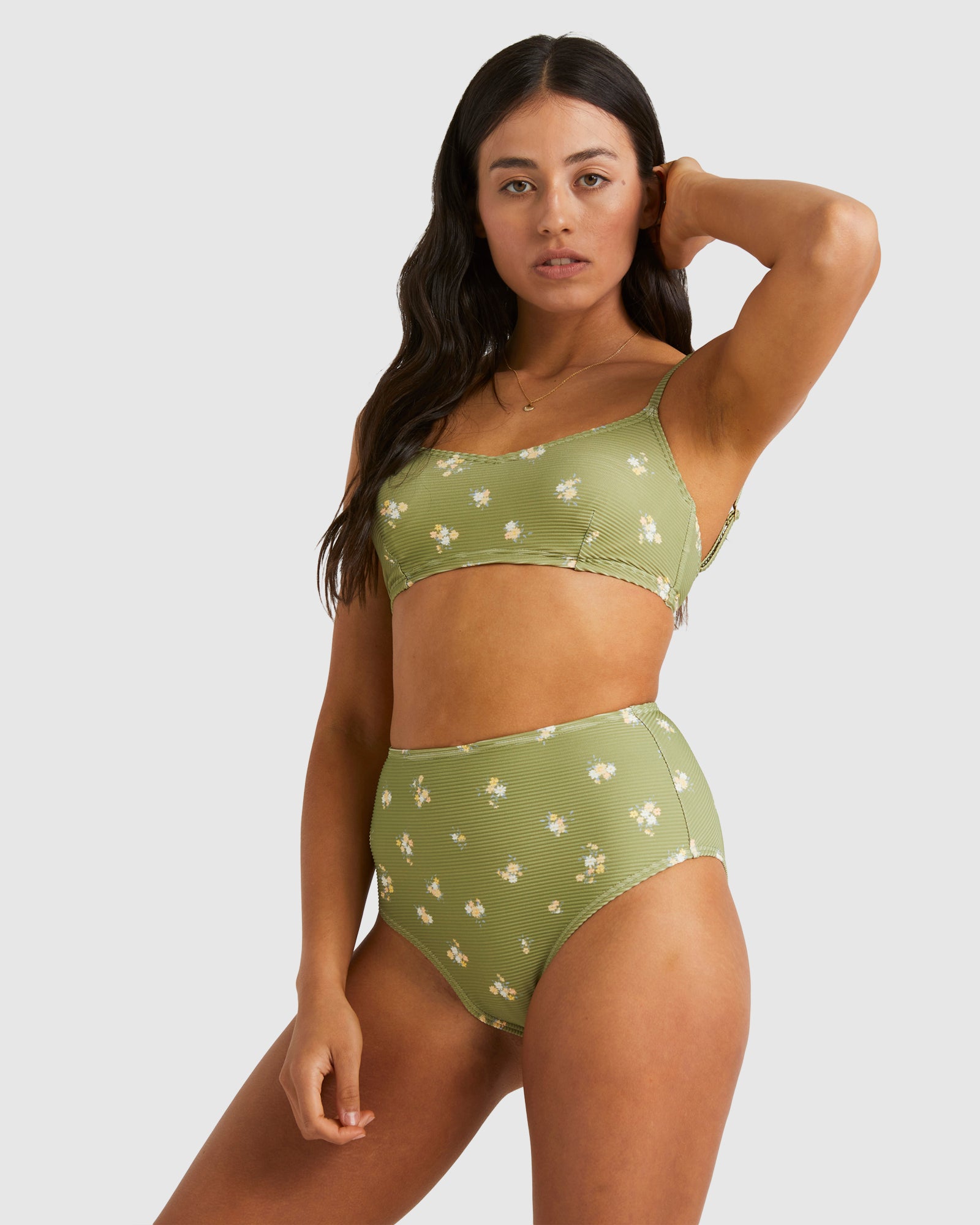 Womens Free Fallin Lila DD Bralette Bikini Top