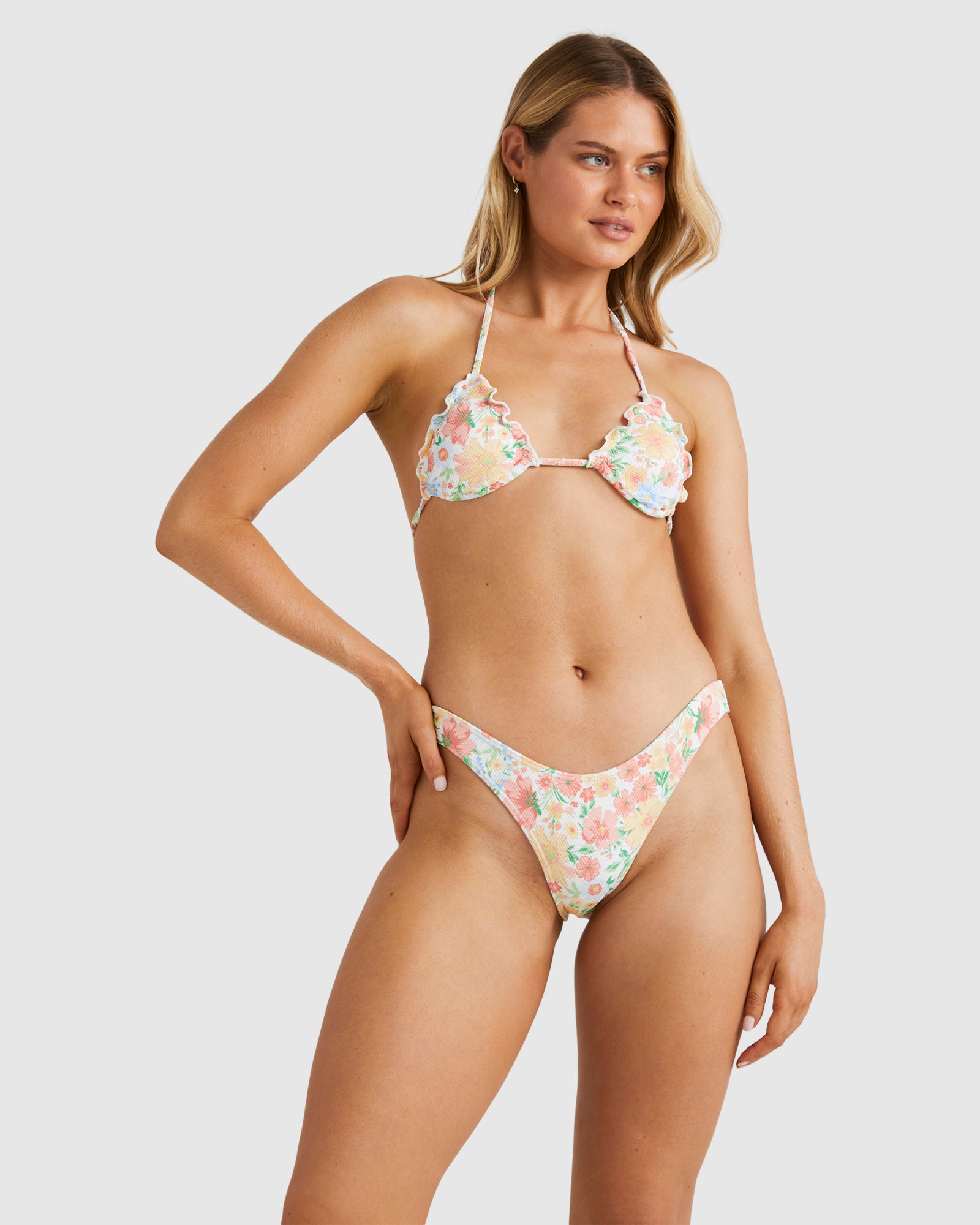 Womens True Romance Lula Triangle Bikini Top