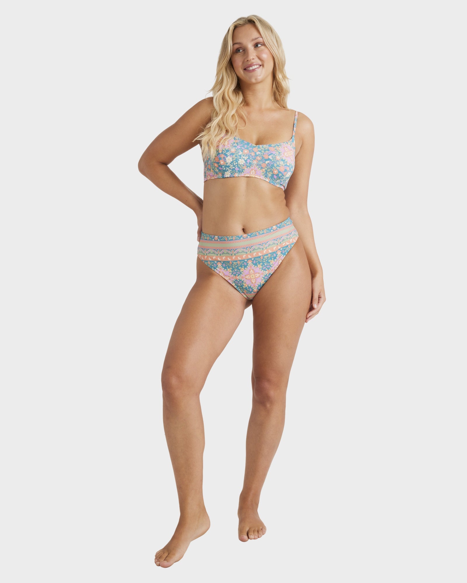 Womens Sunrise Coast Lila D/DD Bralette Bikini Top