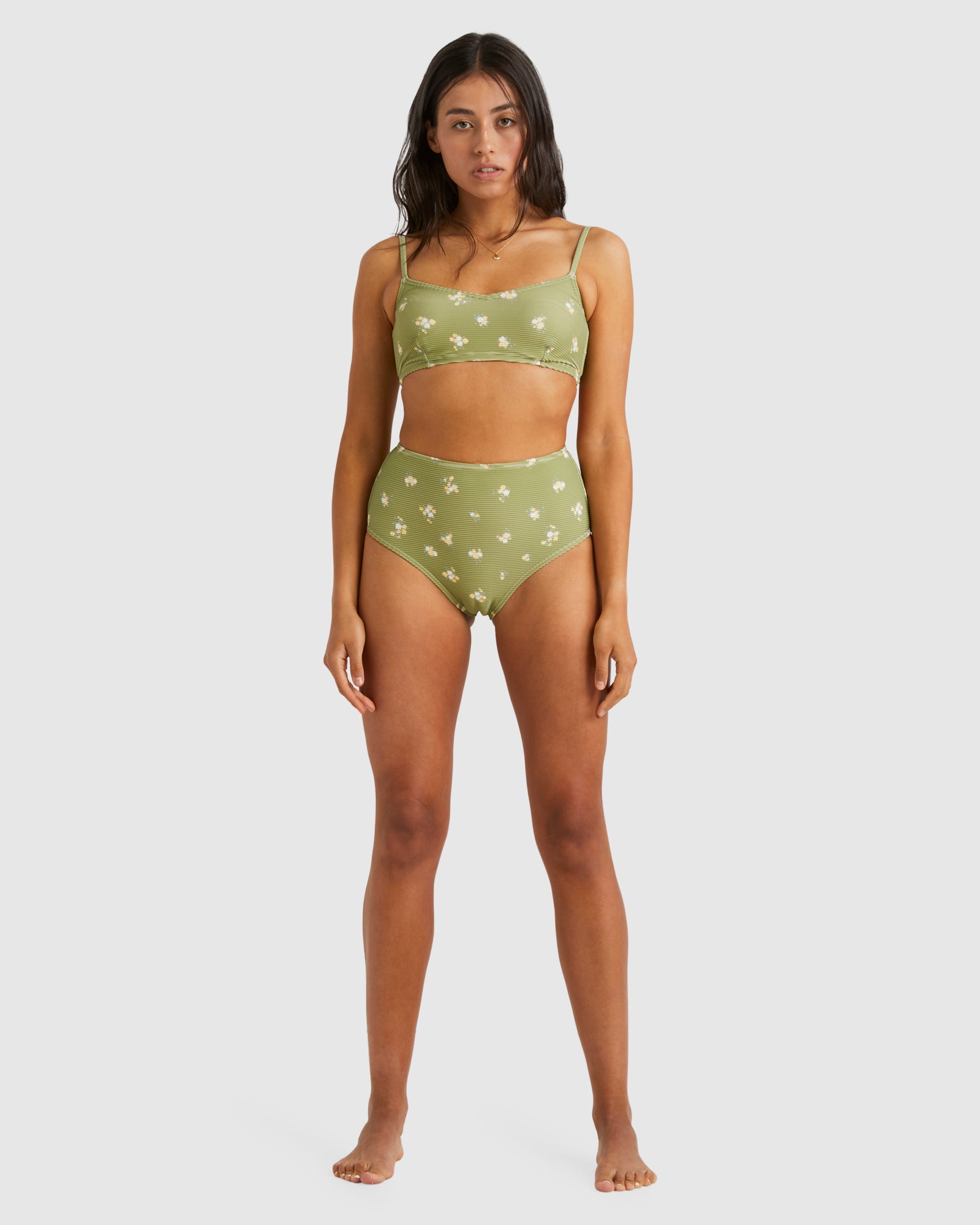 Womens Free Fallin High Retro Pant Bikini Bottom