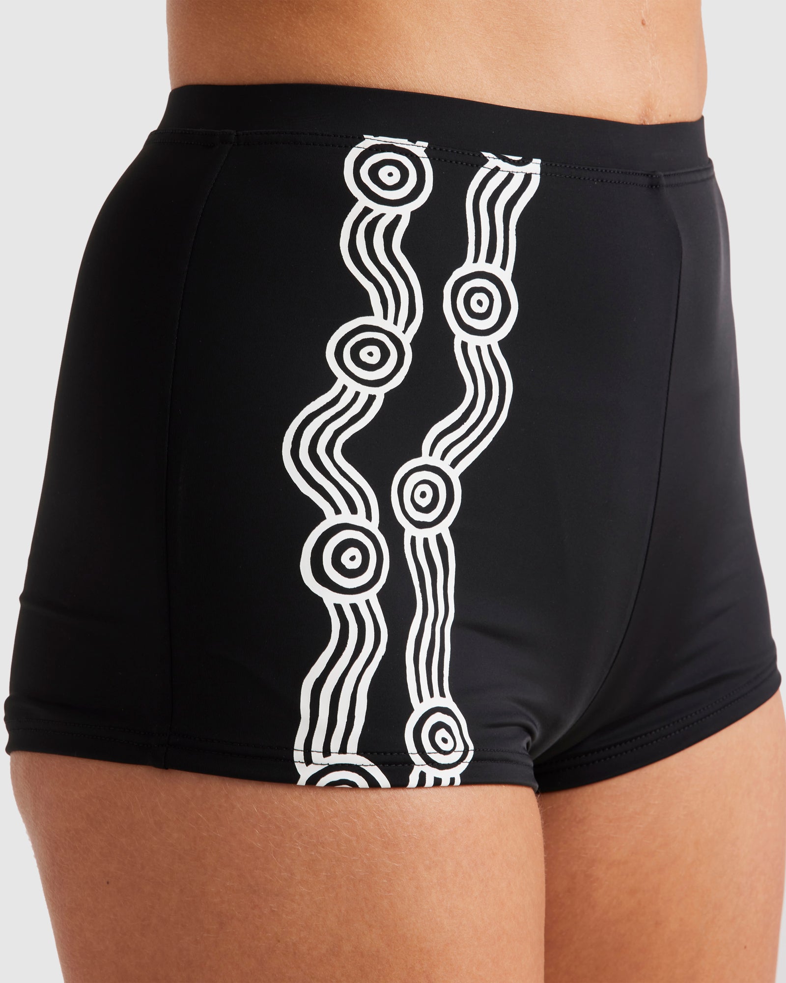 Womens Otis Water Palma Shorts Bikini Bottom