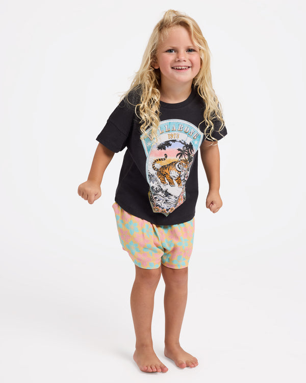 Girls 2-7 Surf Kitty T-Shirt