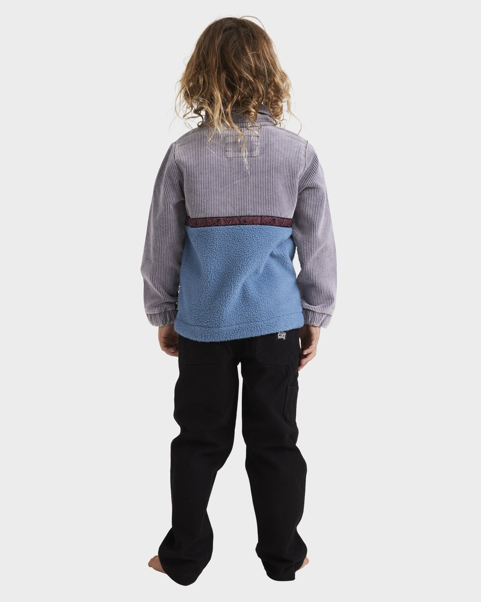 Boys 0-7 Space Lobster Half Zip Fleece Pullover